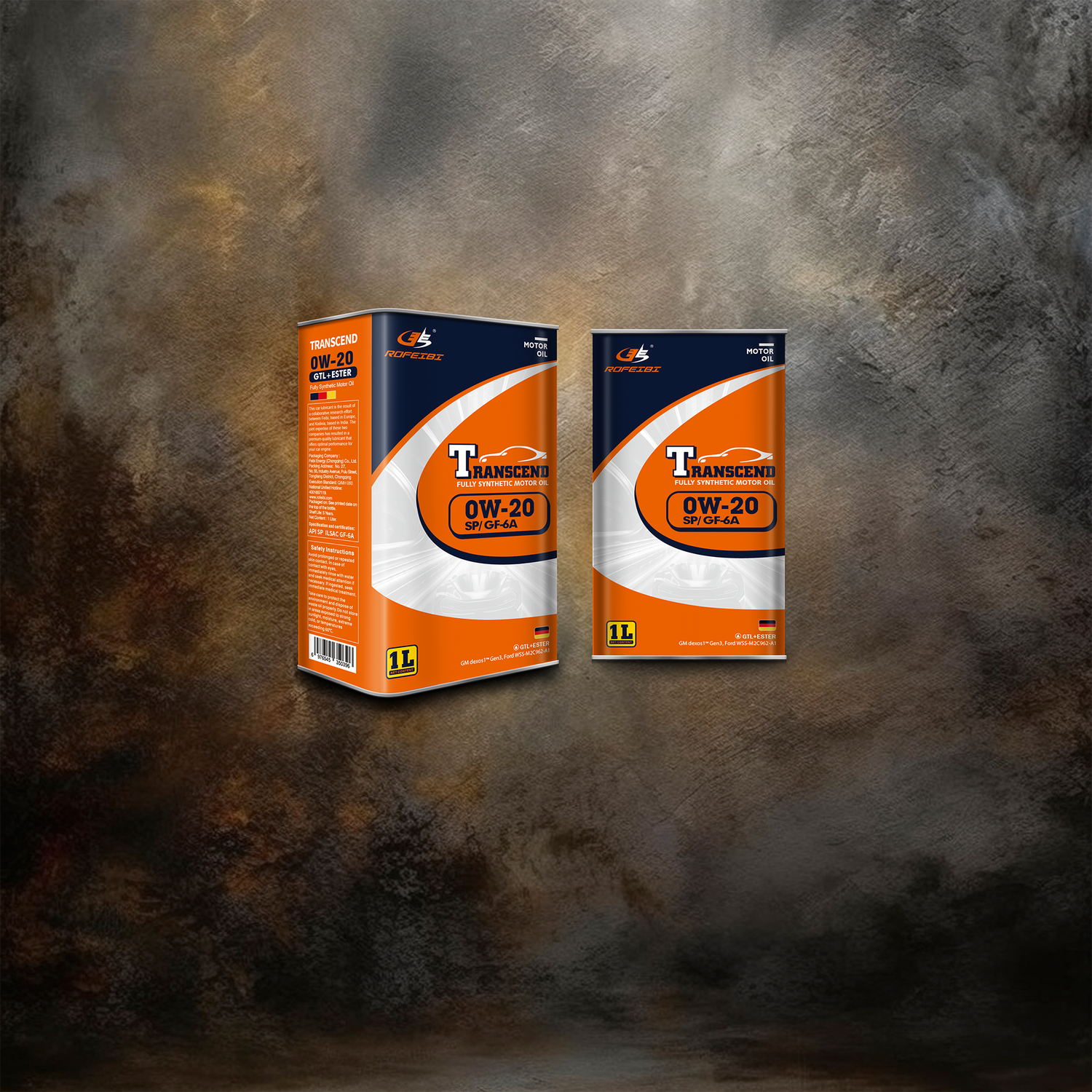 FEIBI Transcend Full Synthetic Motor Oil SP/GF-6A 0W-20