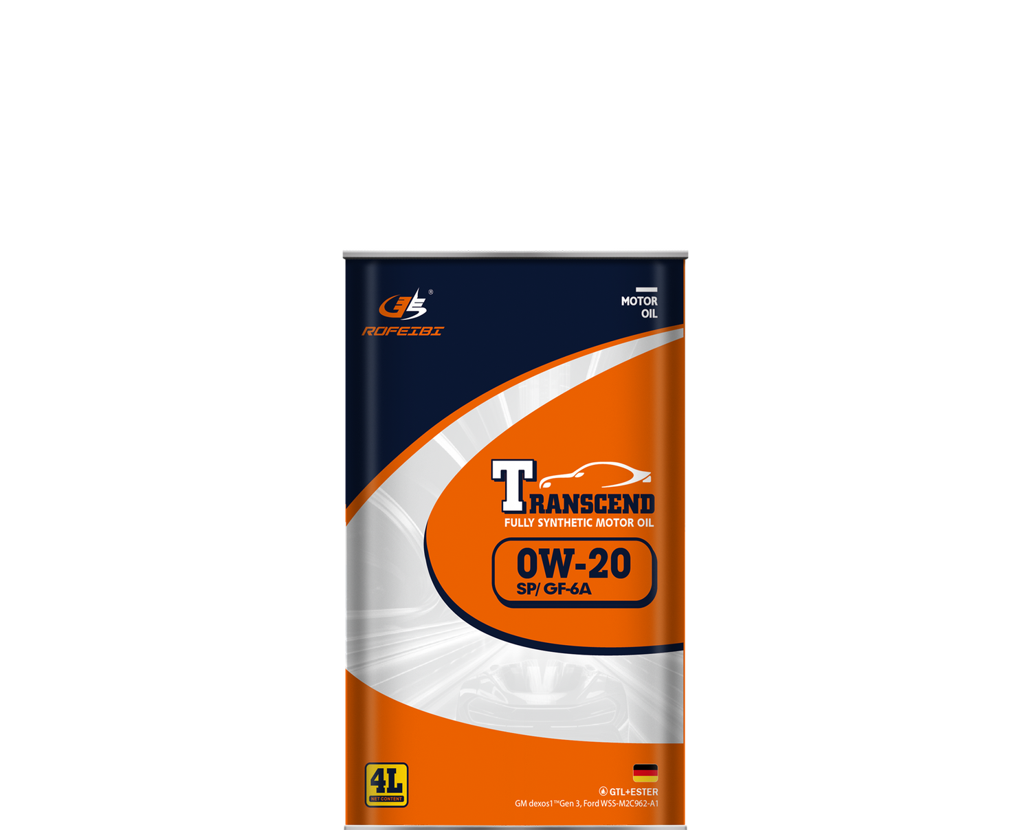 FEIBI Transcend Full Synthetic Motor Oil SP/GF-6A 0W-20 4L