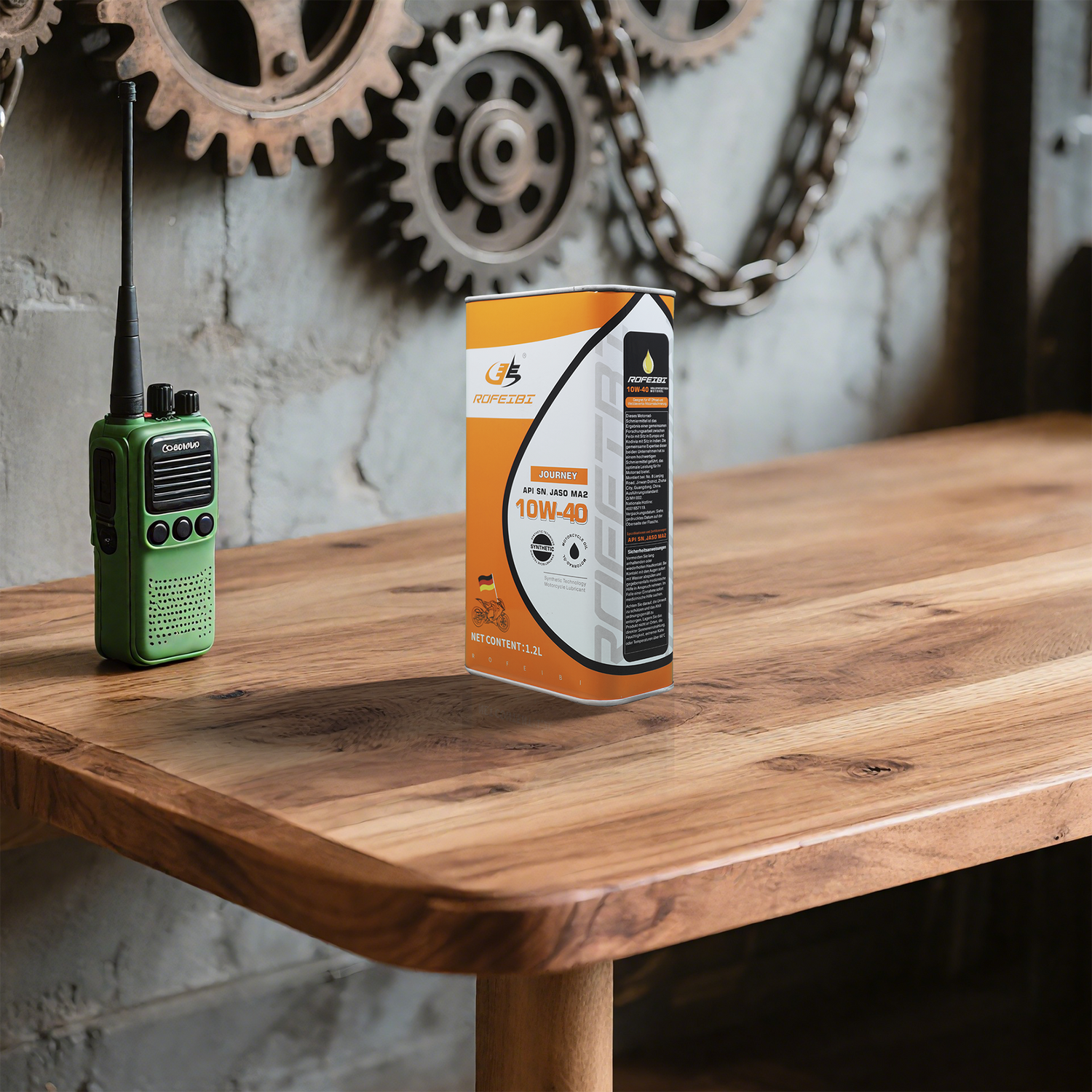 FEIBI JOURNEY Synthetic Motorcycle Oil SN MA2 10W-40 1.2L