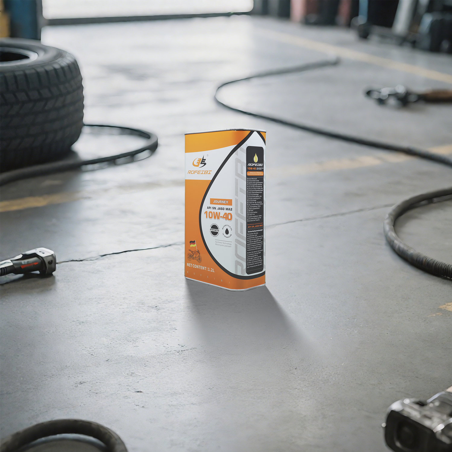 FEIBI JOURNEY Synthetic Motorcycle Oil SN MA2 10W-40 1.2L