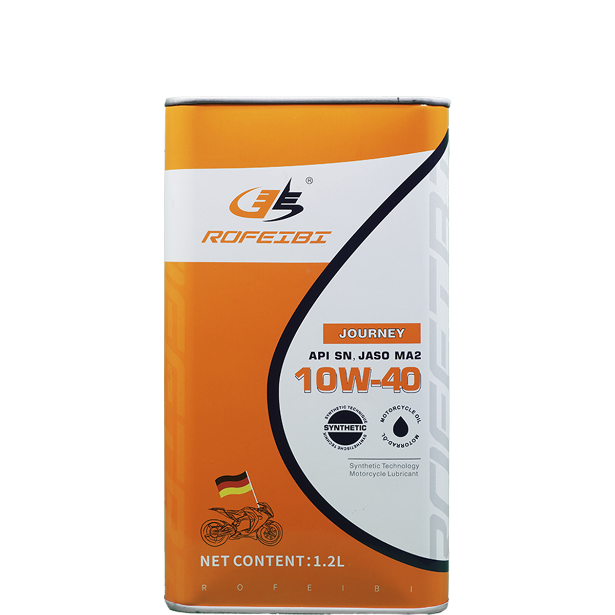 FEIBI JOURNEY Synthetic Motorcycle Oil SN MA2 10W-40 1.2L