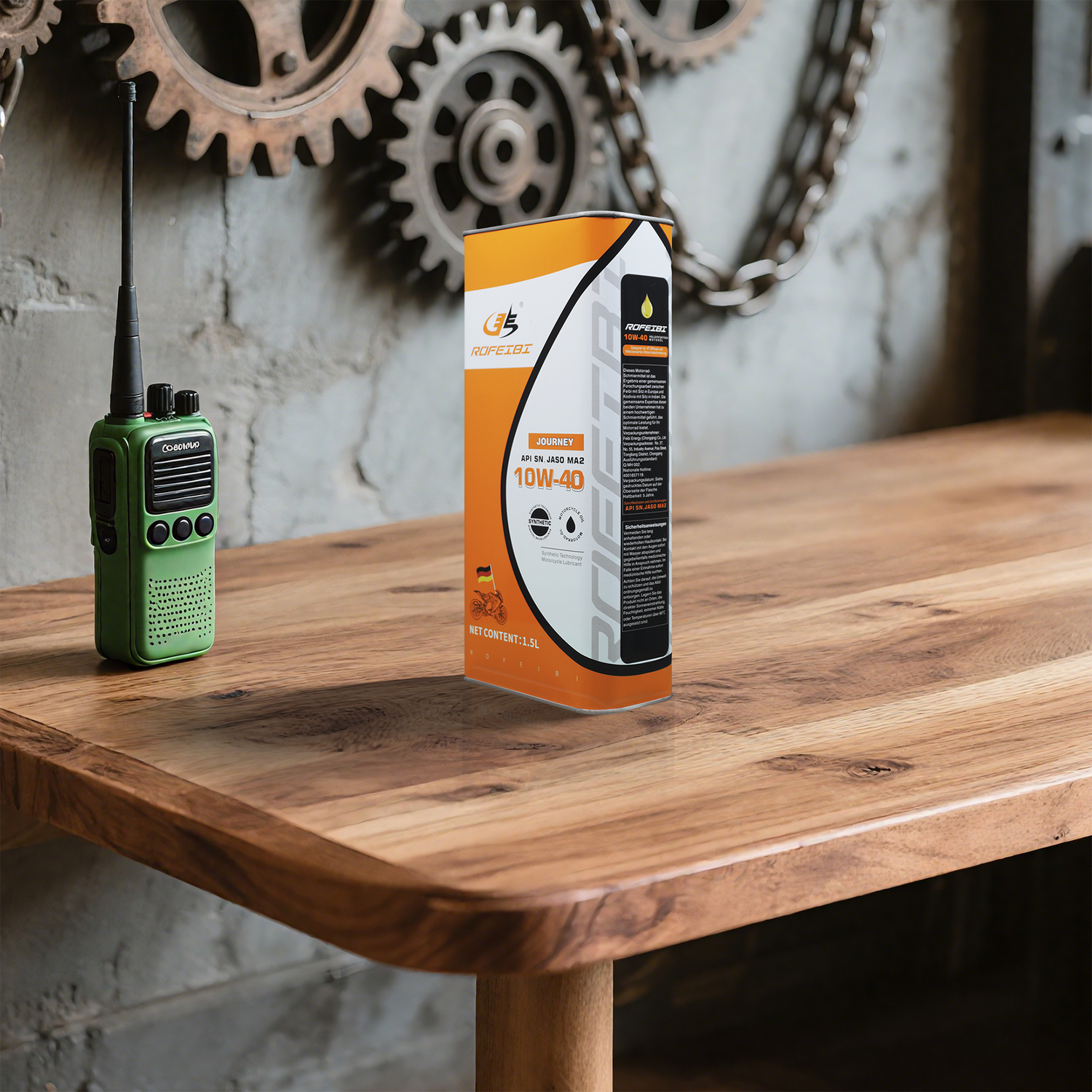 FEIBI JOURNEY Synthetic Motorcycle Oil SN MA2 10W-40 1.5L