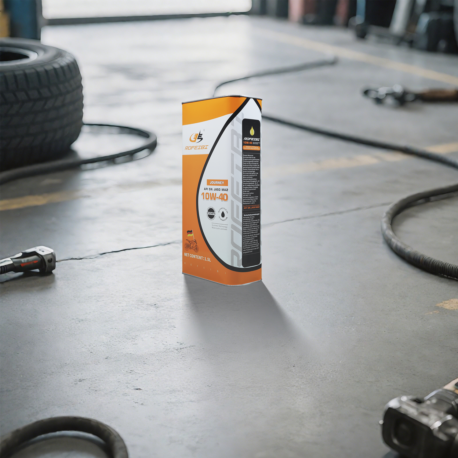 FEIBI JOURNEY Synthetic Motorcycle Oil SN MA2 10W-40 1.5L