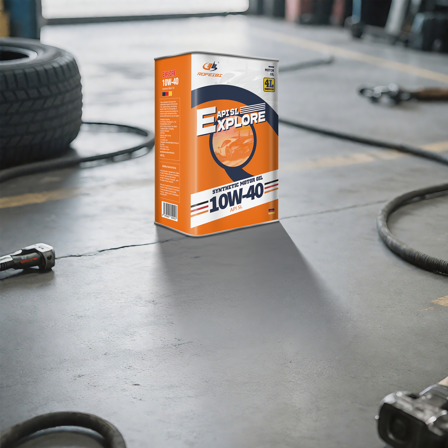 EXPLORE synthetic engine oil SL 10W-40 4L