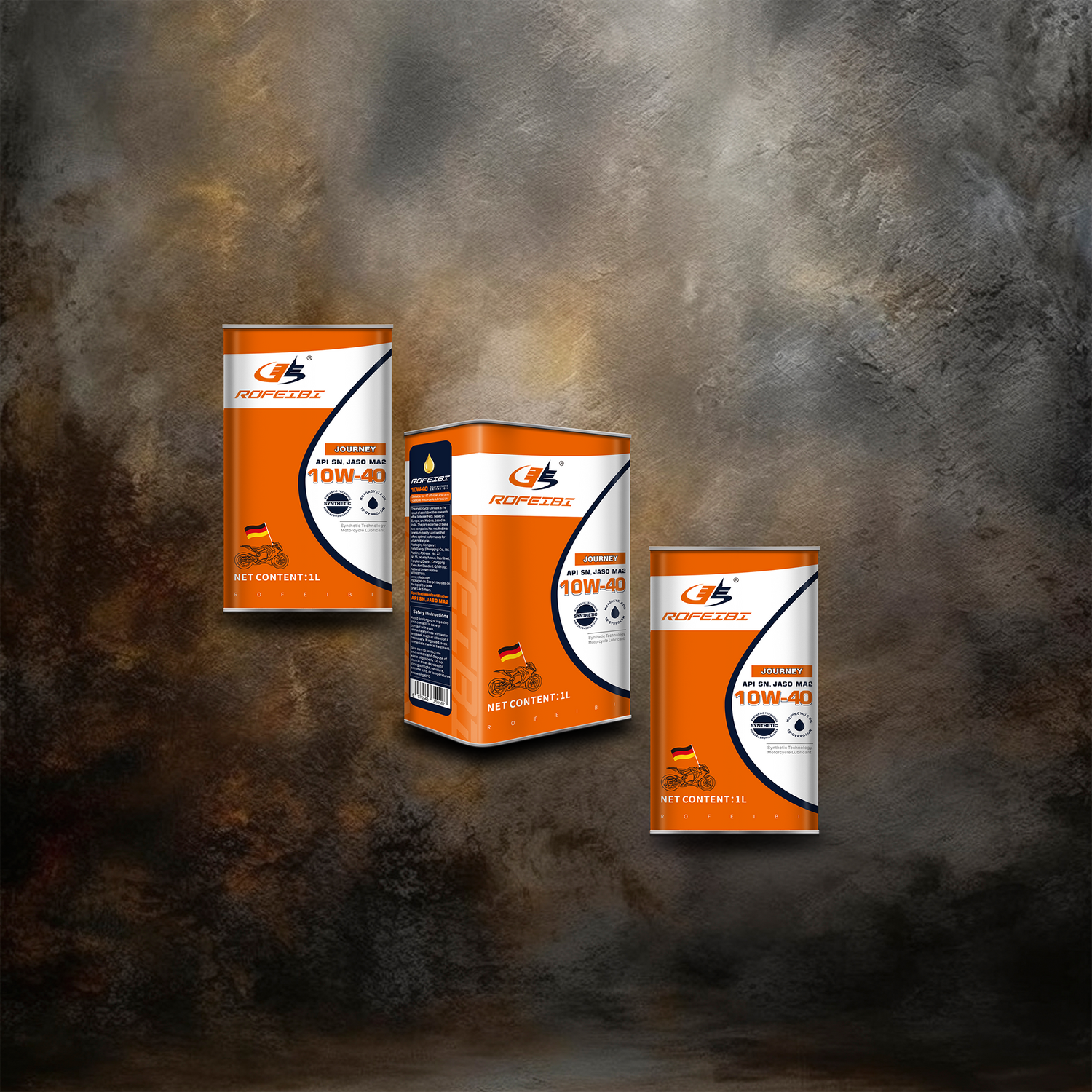 FEIBI Journey Synthetic Motorcycle Oil 10W40