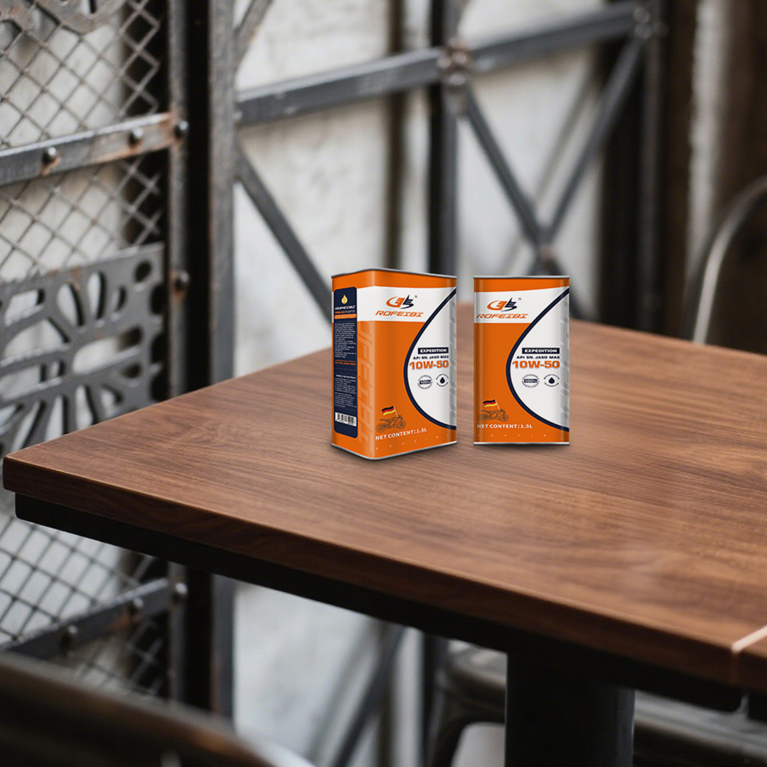 FEIBI EXPEDITION Fully Synthetic Motorcycle Oil SN MA2 10W-50 1.5L