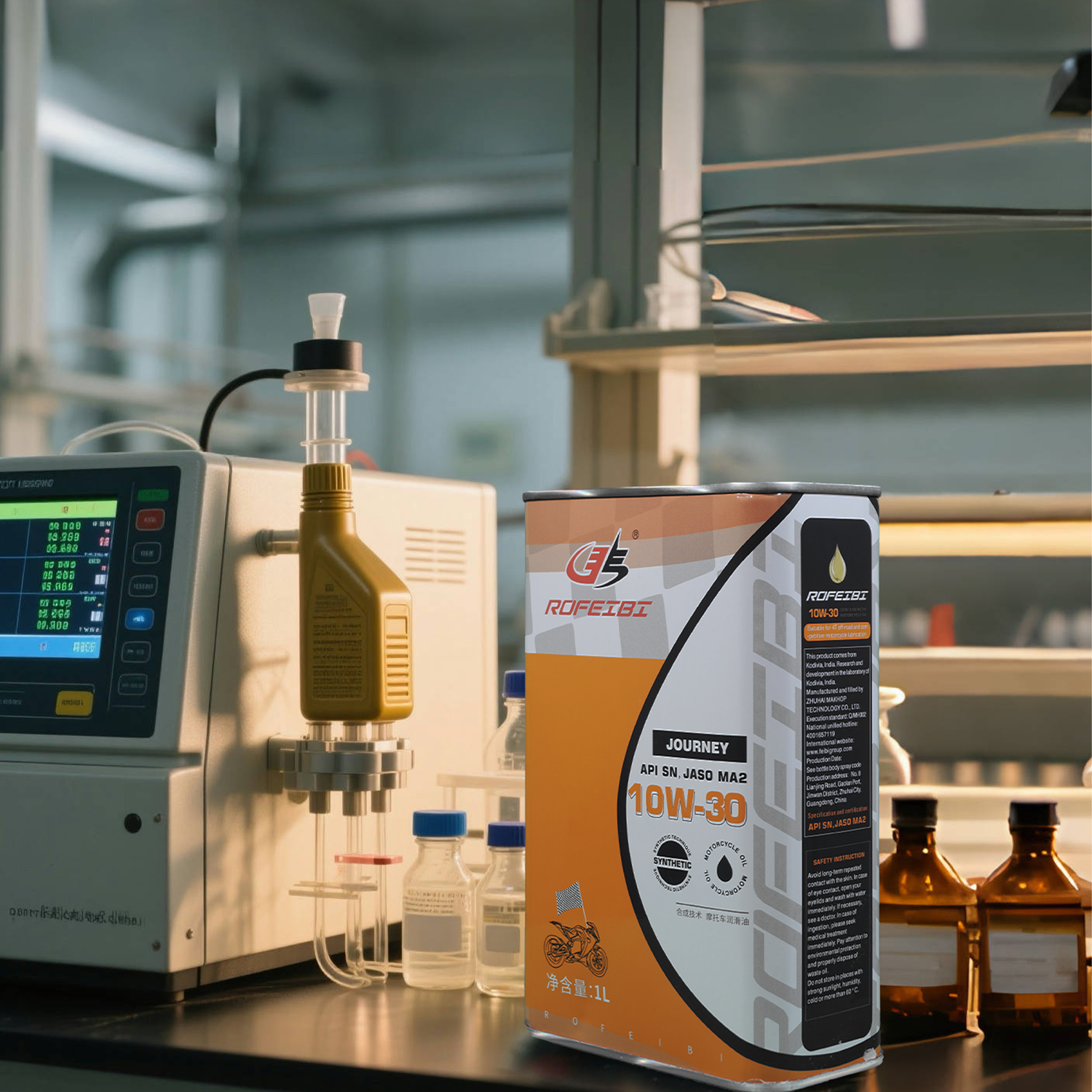 FEIBI JOURNEY Synthetic Motorcycle Oil SN MA2 10W-30