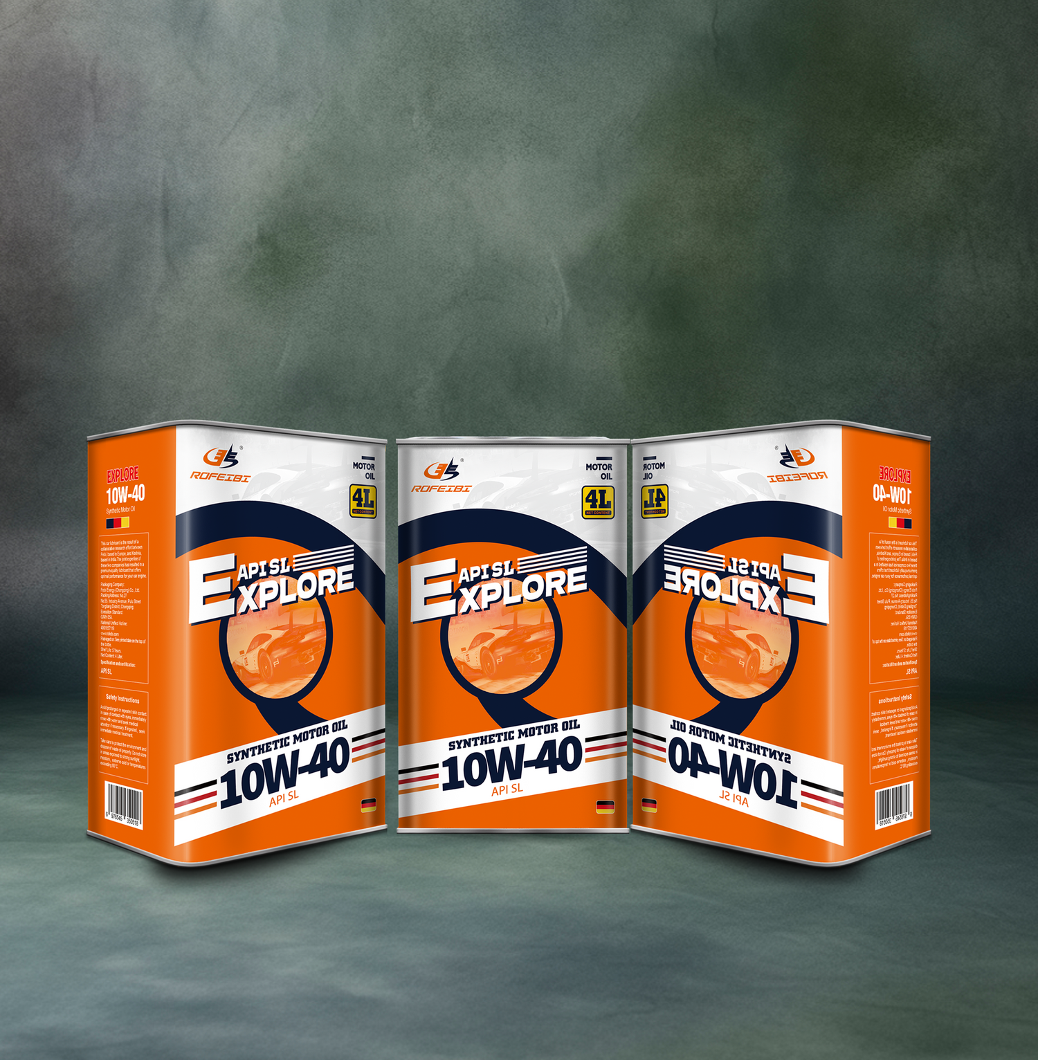 EXPLORE synthetic engine oil SL 10W-40 4L