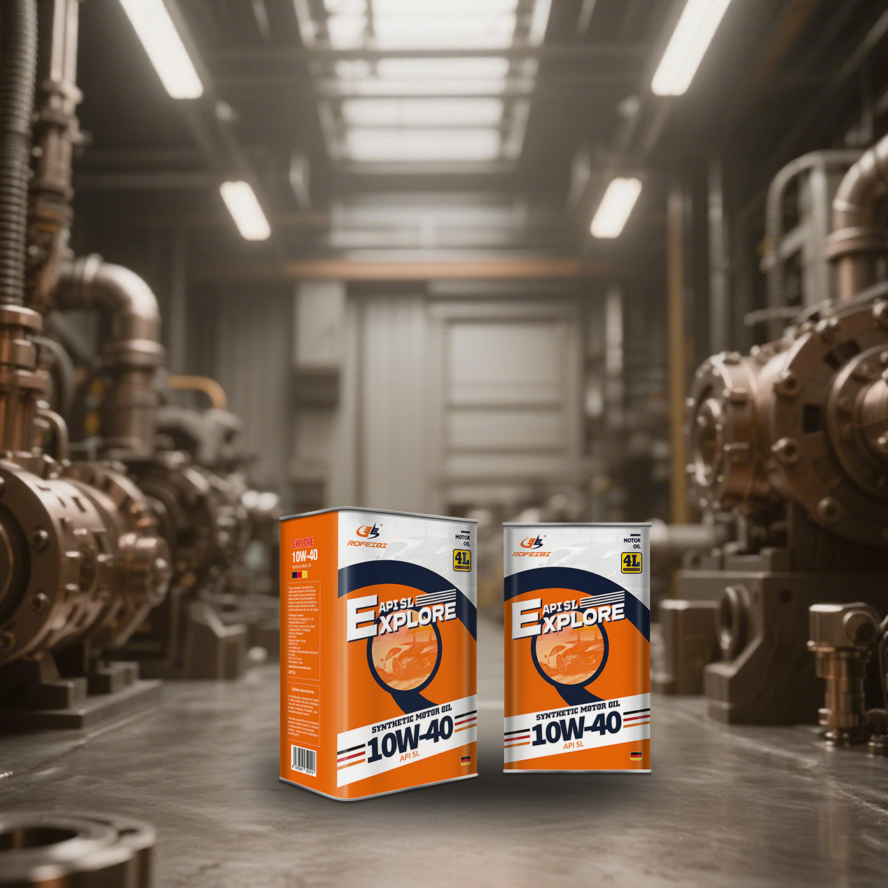 EXPLORE synthetic engine oil SL 10W-40 4L