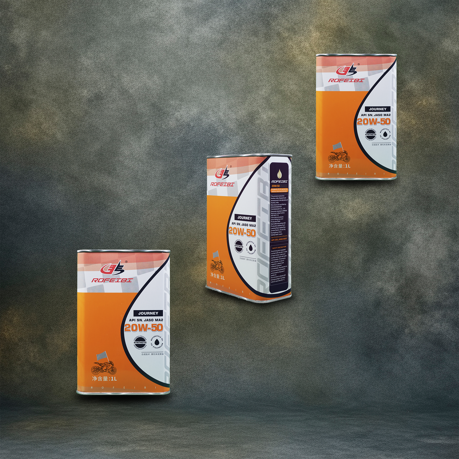 FEIBI JOURNEY Synthetic Motorcycle Oil SN MA2 20W-50