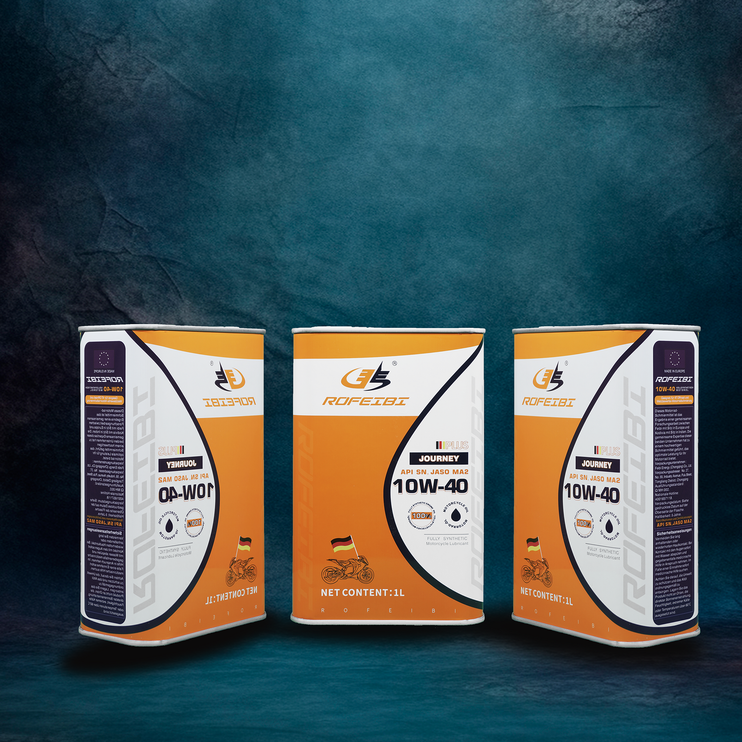 FEIBI JOURNEY Synthetic Motorcycle Oil SN MA2 20W-50