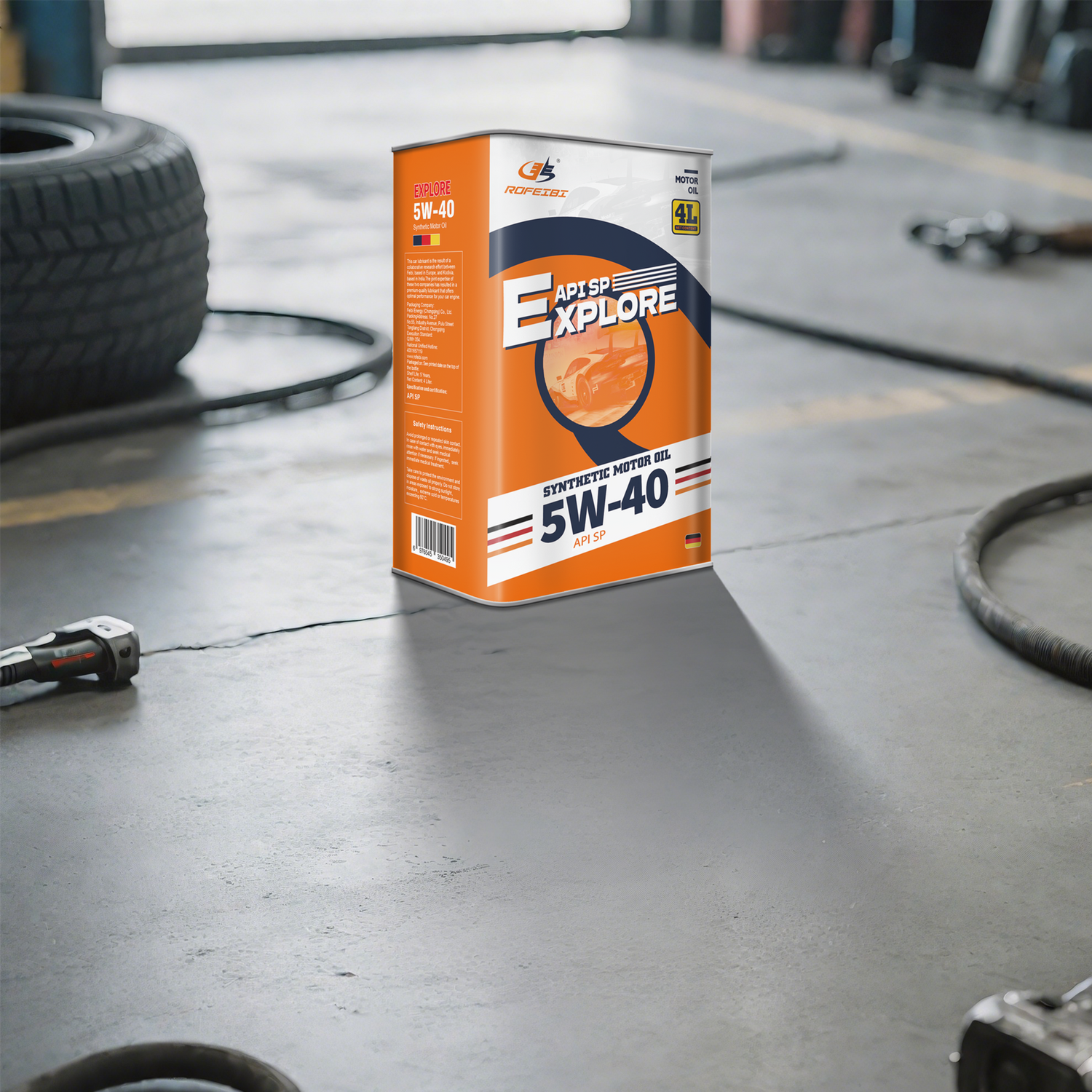 EXPLORE synthetic engine oil SP 5W-40 4L
