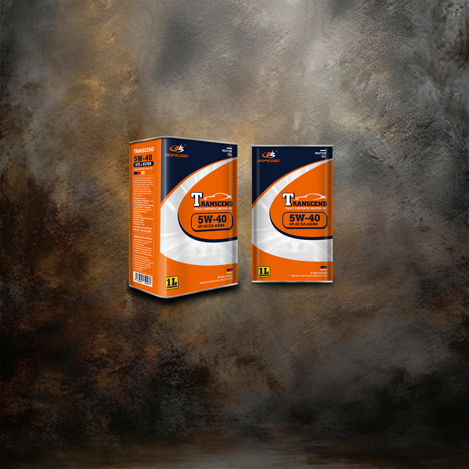 FEIBI Transcend Full Synthetic Motor Oil SP ACEA A3/B4 5W-40