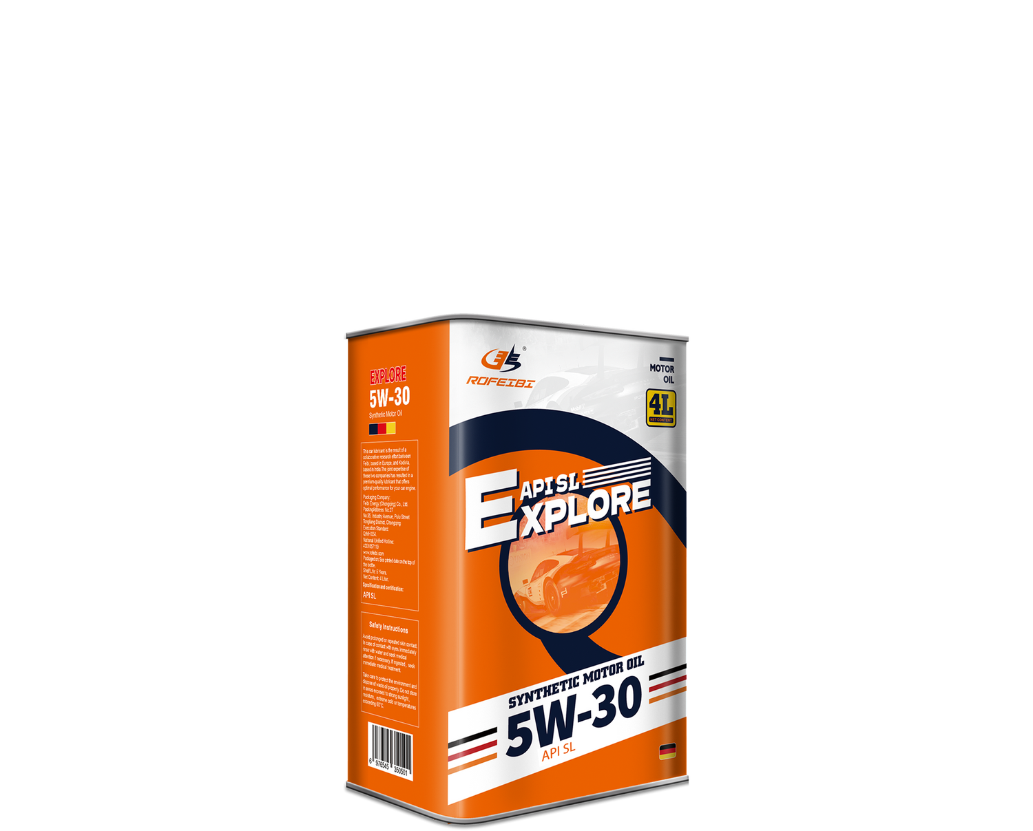EXPLORE synthetic engine oil SL 5W-30 4L