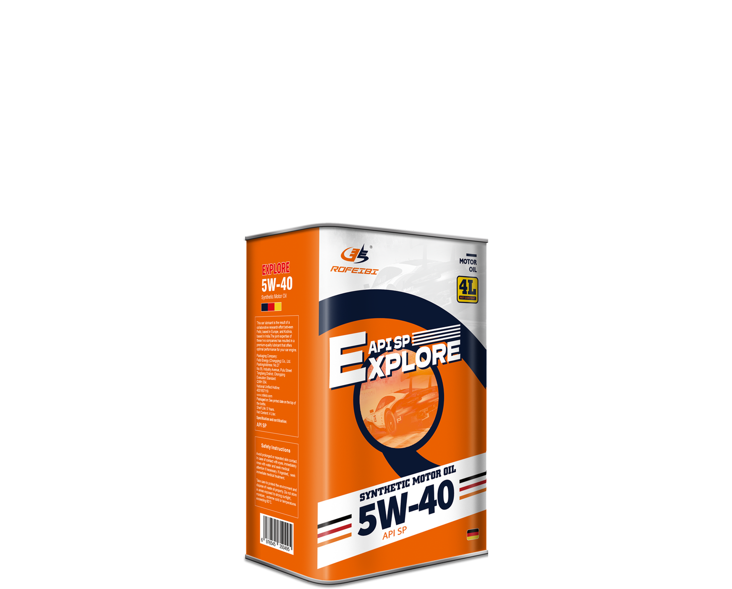 EXPLORE synthetic engine oil SP 5W-40 4L