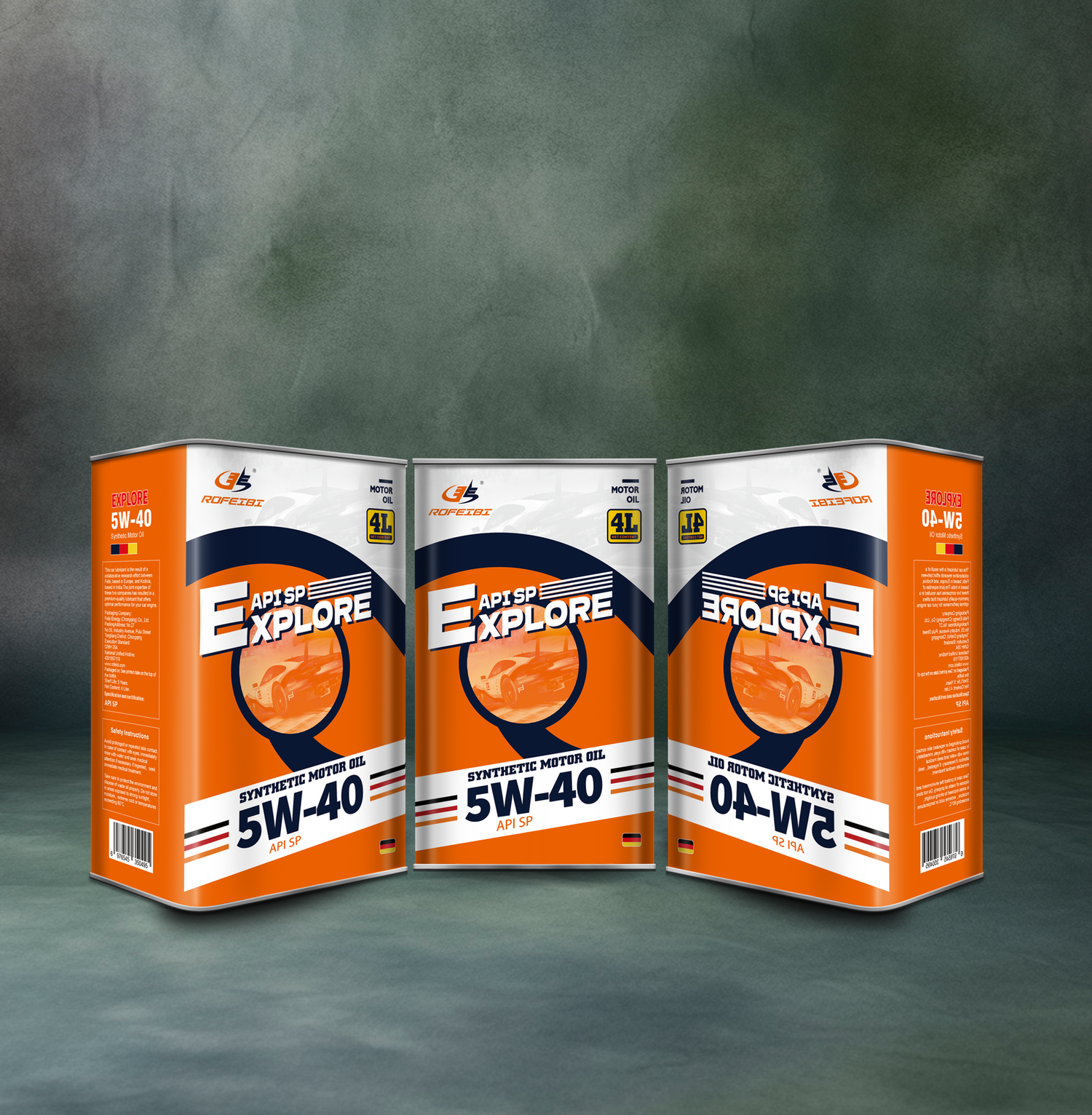 EXPLORE synthetic engine oil SP 5W-40 4L