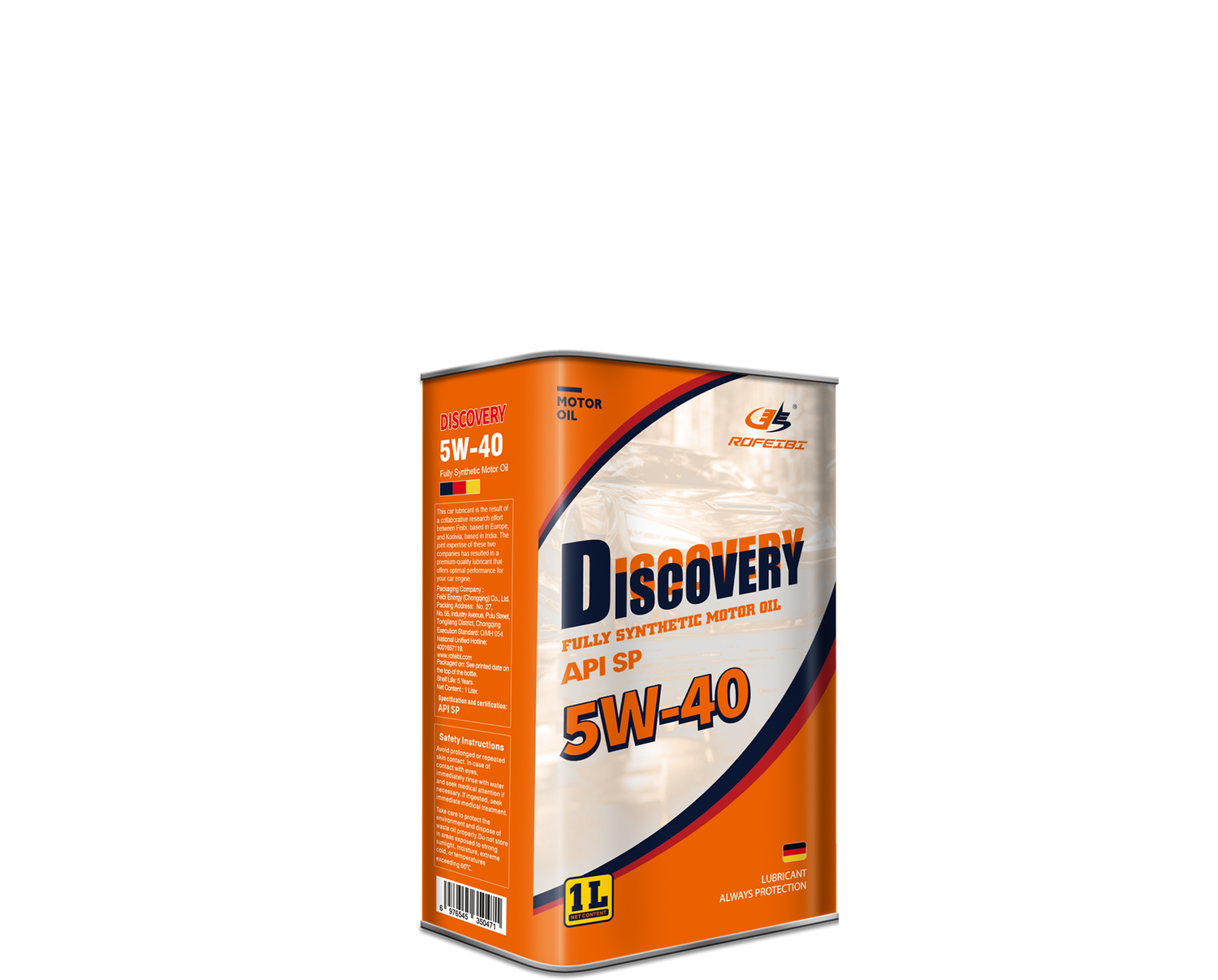 FEIBI Discovery Full Synthetic Motor Oil 5W40 1L