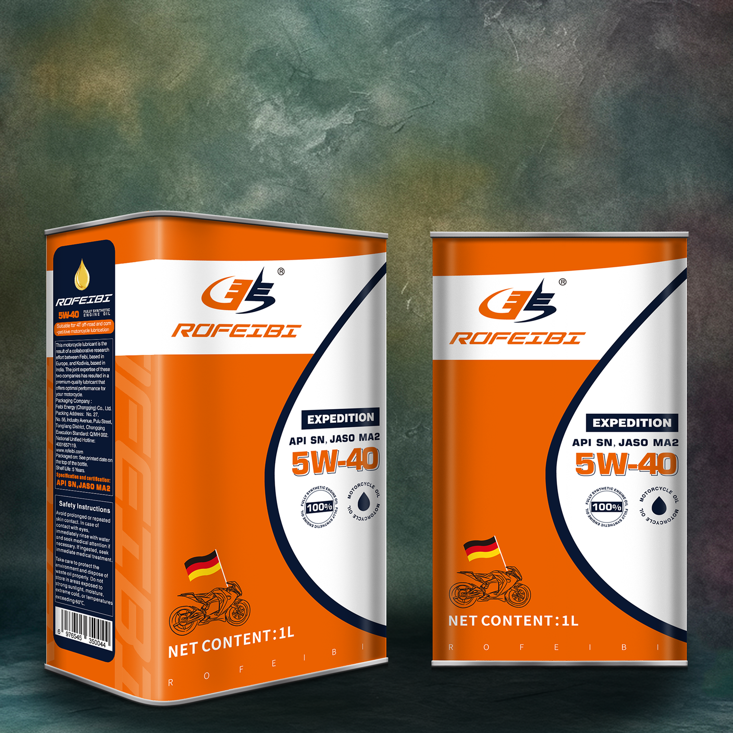 FEIBI EXPEDITION Expedition Fully Synthetic Motorcycle Oil SN MA2 5W-40