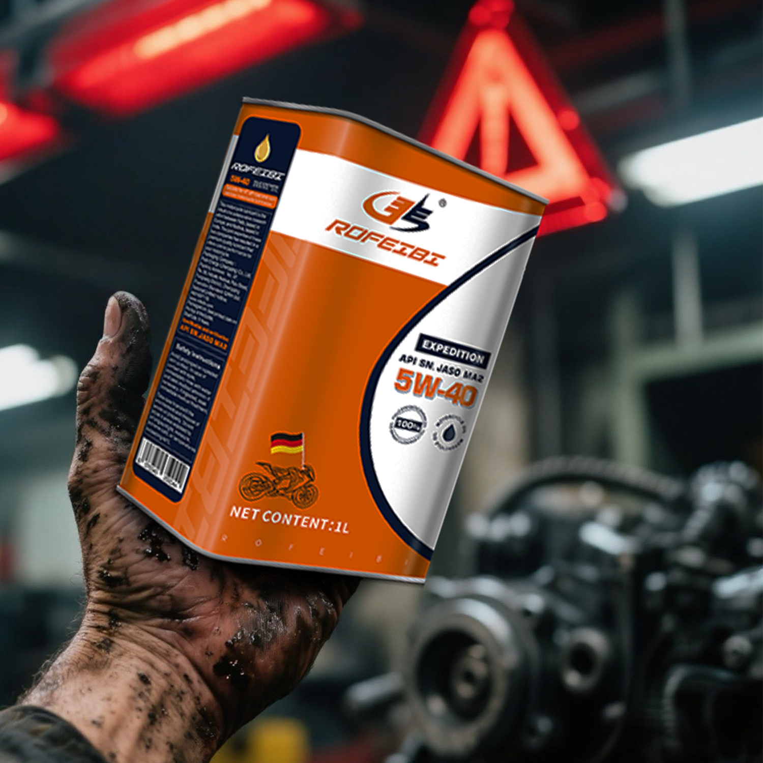 FEIBI EXPEDITION Expedition Fully Synthetic Motorcycle Oil SN MA2 5W-40