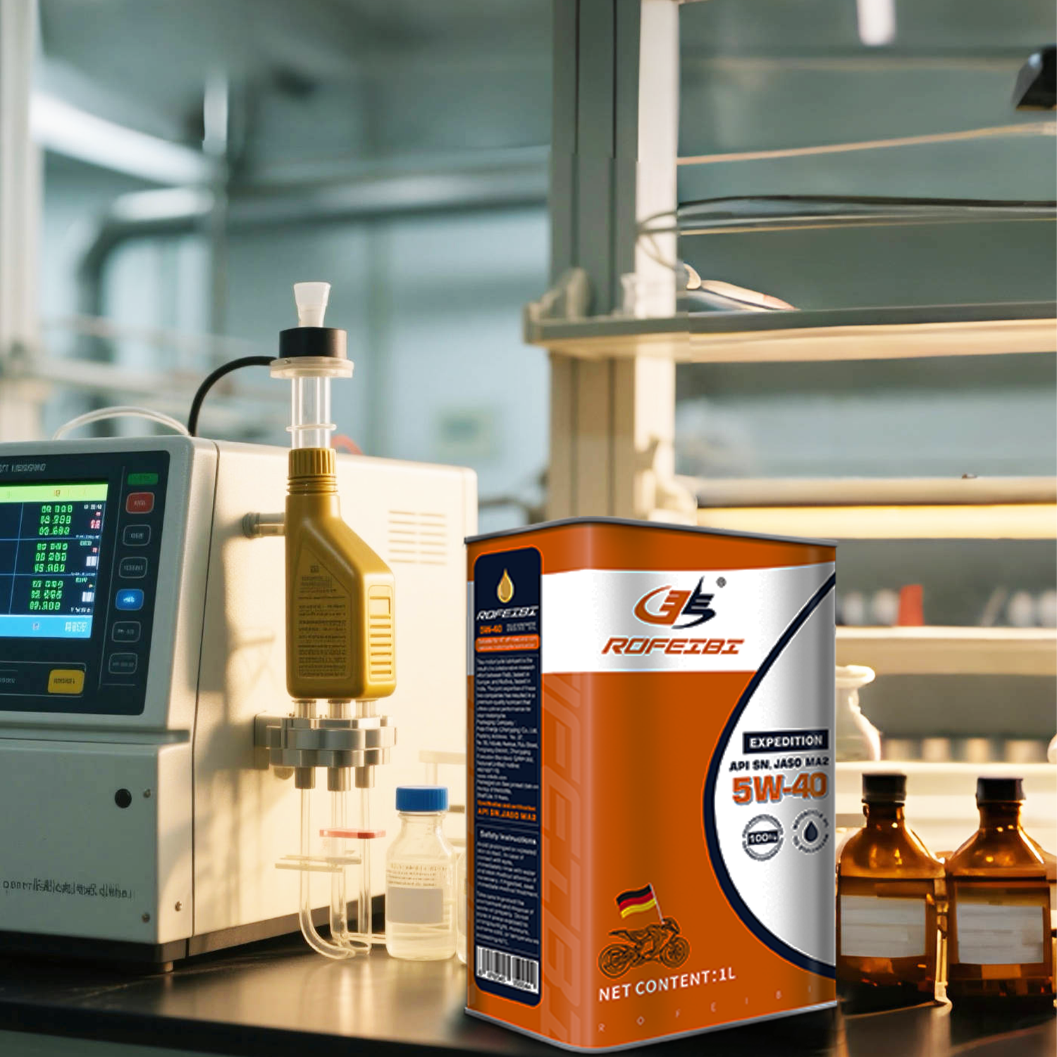 FEIBI EXPEDITION Expedition Fully Synthetic Motorcycle Oil SN MA2 5W-40