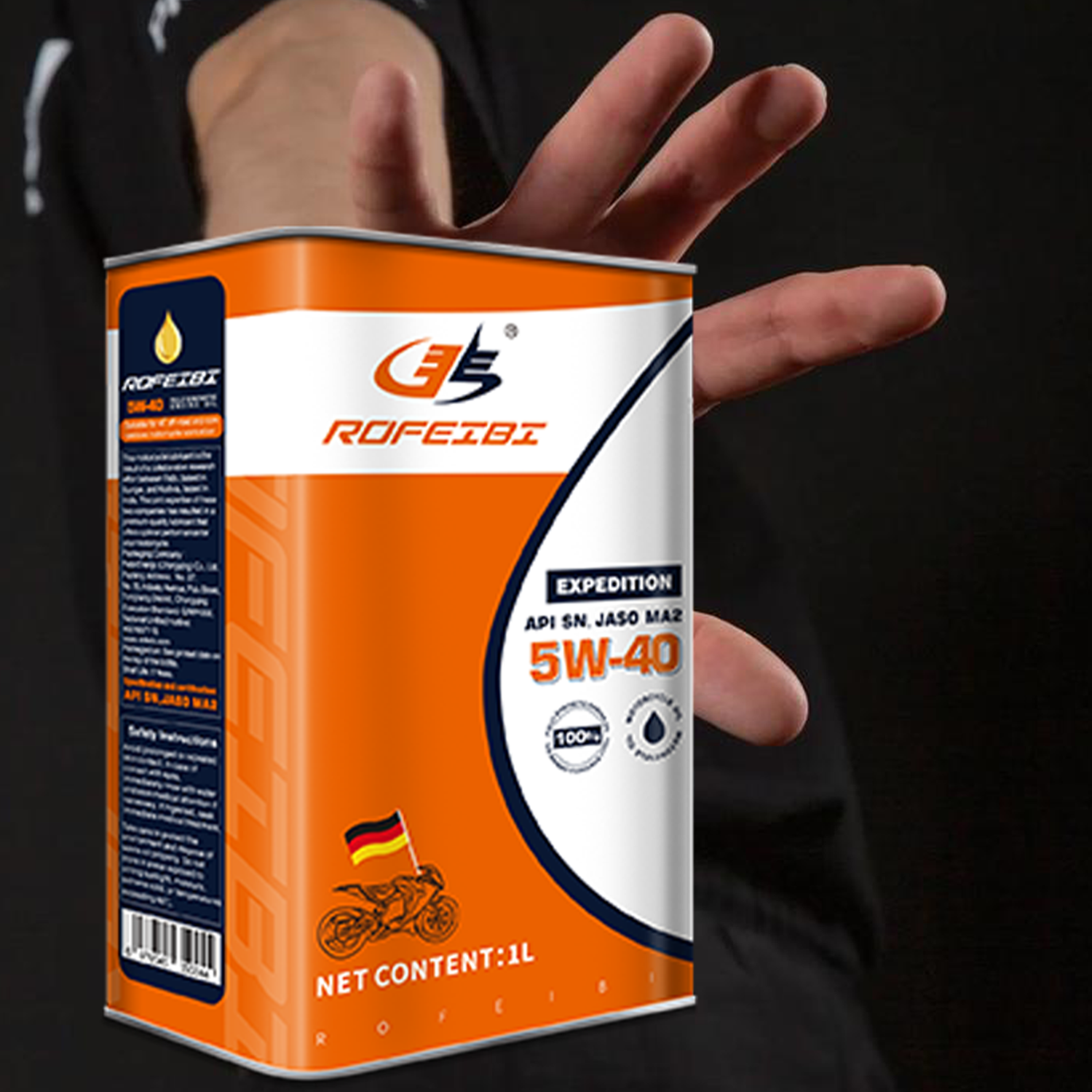 FEIBI EXPEDITION Expedition Fully Synthetic Motorcycle Oil SN MA2 5W-40