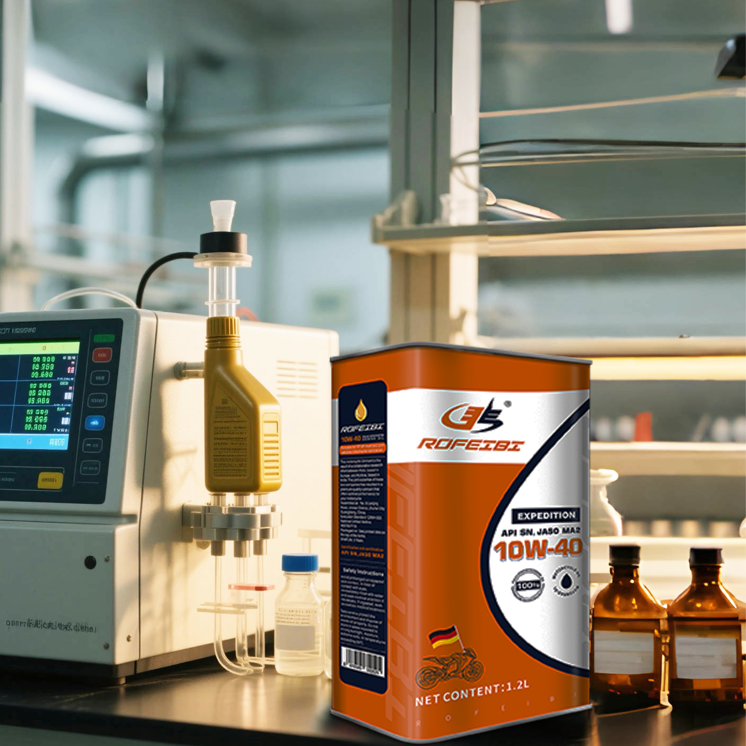 FEIBI EXPEDITION Fully Synthetic Motorcycle Oil SN MA2 10W-40 1.2L