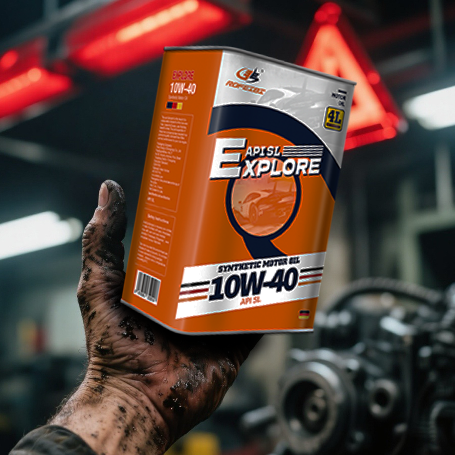 EXPLORE synthetic engine oil SL 10W-40 4L