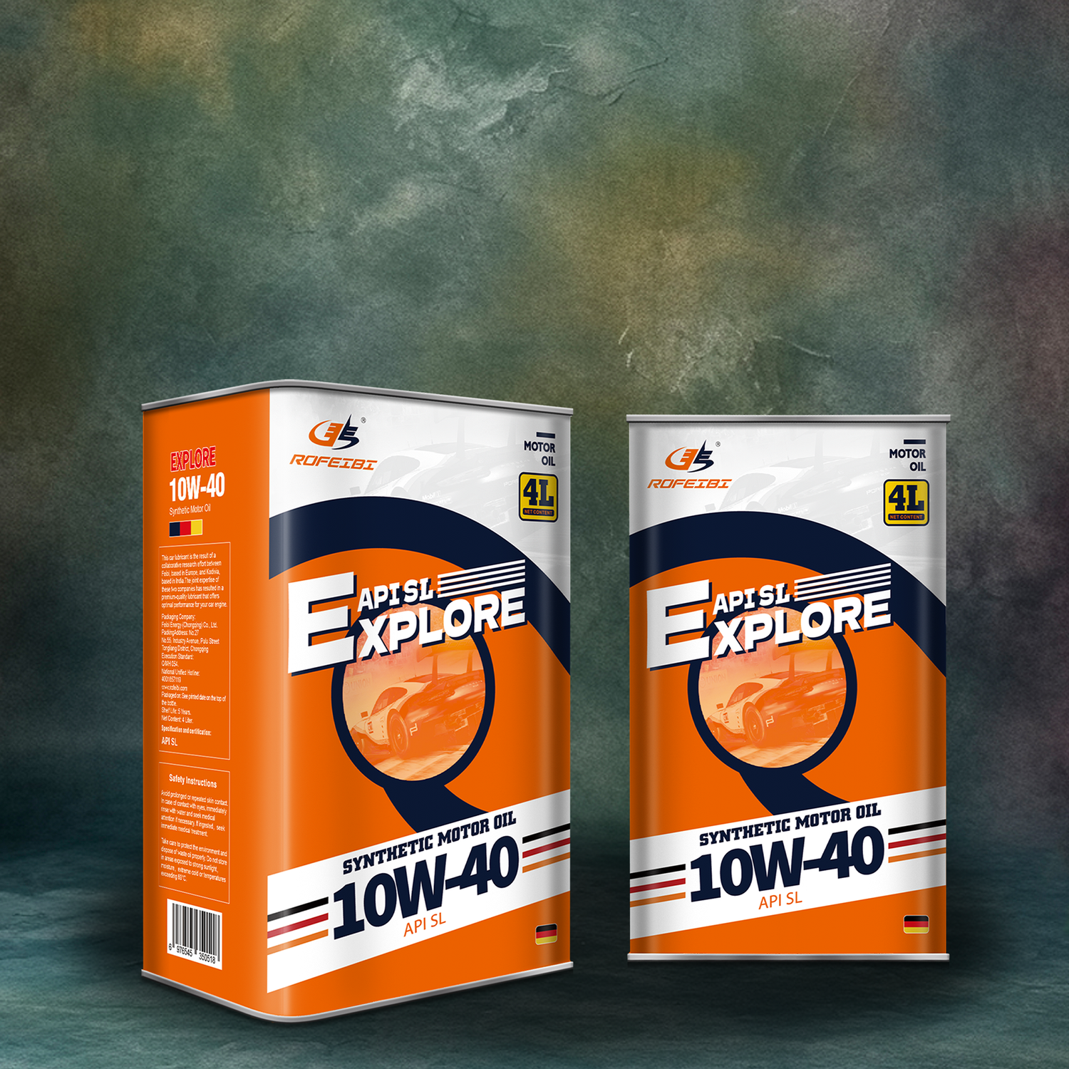 EXPLORE synthetic engine oil SL 10W-40 4L