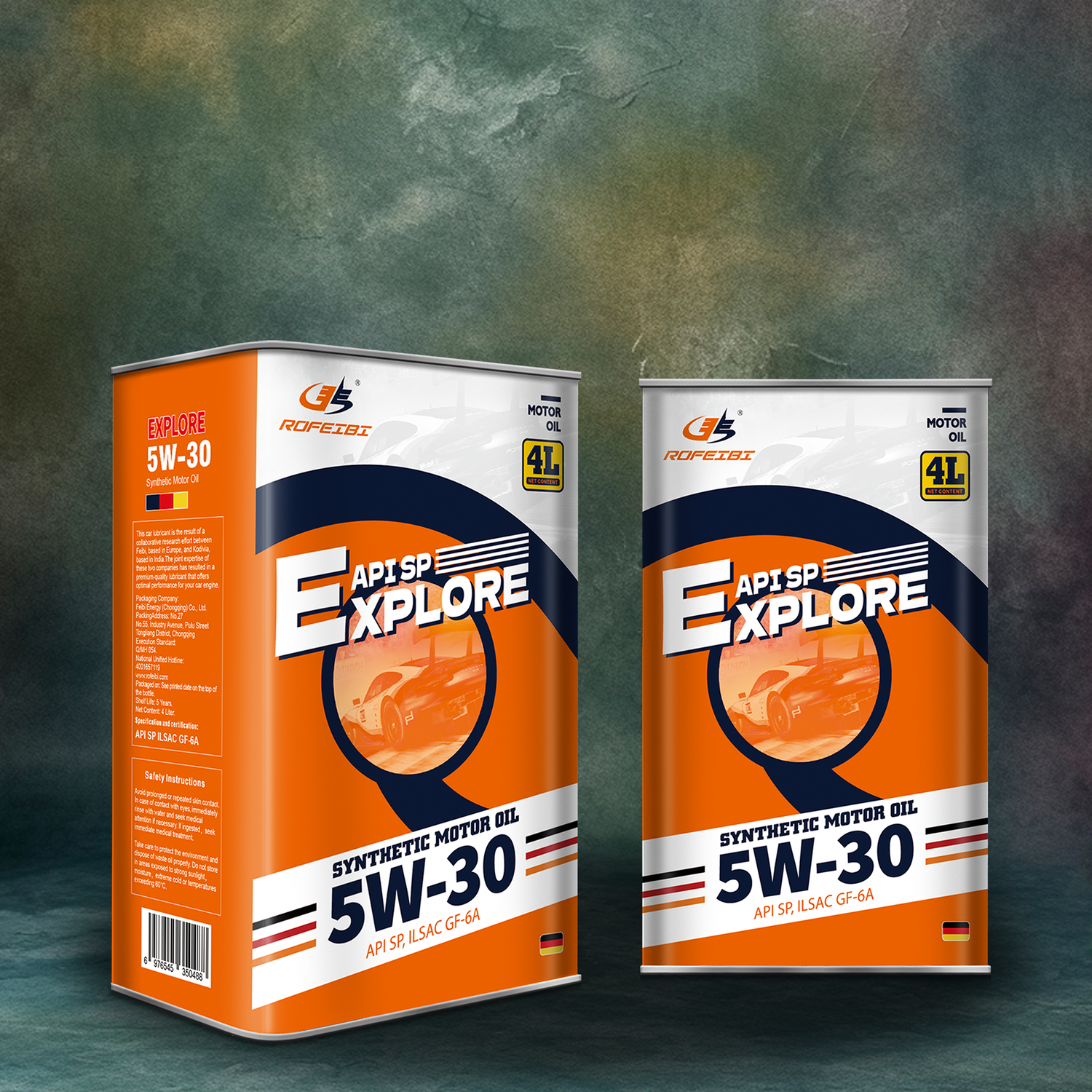 EXPLORE synthetic engine oil SP/GF-6A 5W-30 4L