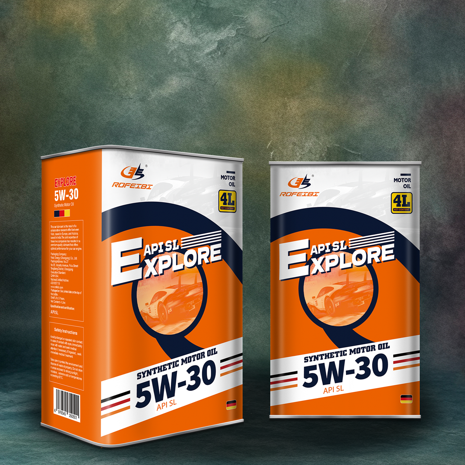 EXPLORE synthetic engine oil SL 5W-30 4L