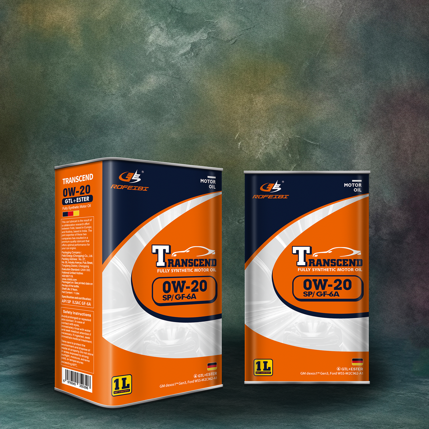 FEIBI Transcend Full Synthetic Motor Oil SP/GF-6A 0W-20