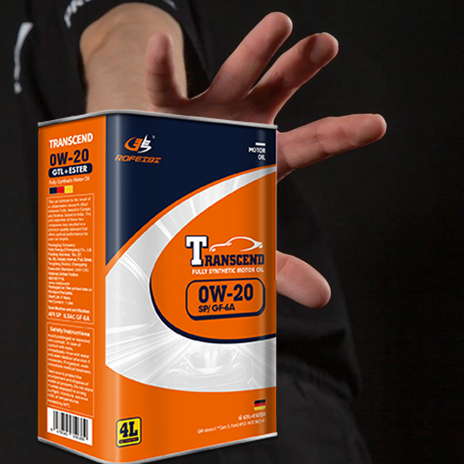 FEIBI Transcend Full Synthetic Motor Oil SP/GF-6A 0W-20 4L