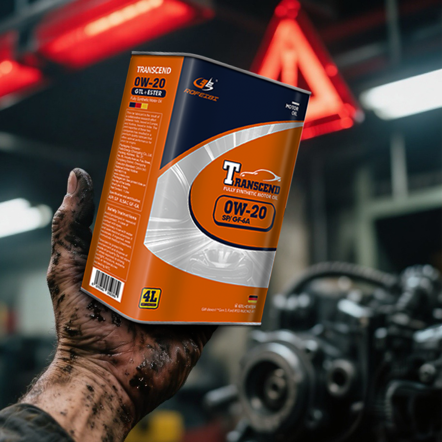 FEIBI Transcend Full Synthetic Motor Oil SP/GF-6A 0W-20 4L