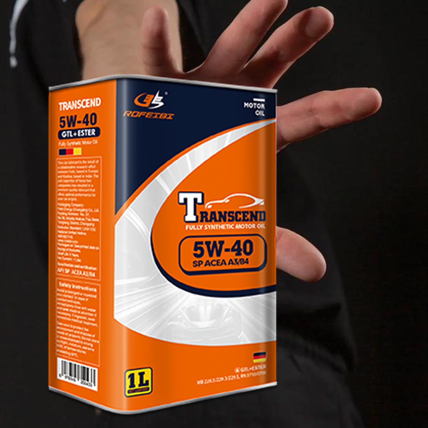 FEIBI Transcend Full Synthetic Motor Oil SP ACEA A3/B4 5W-40