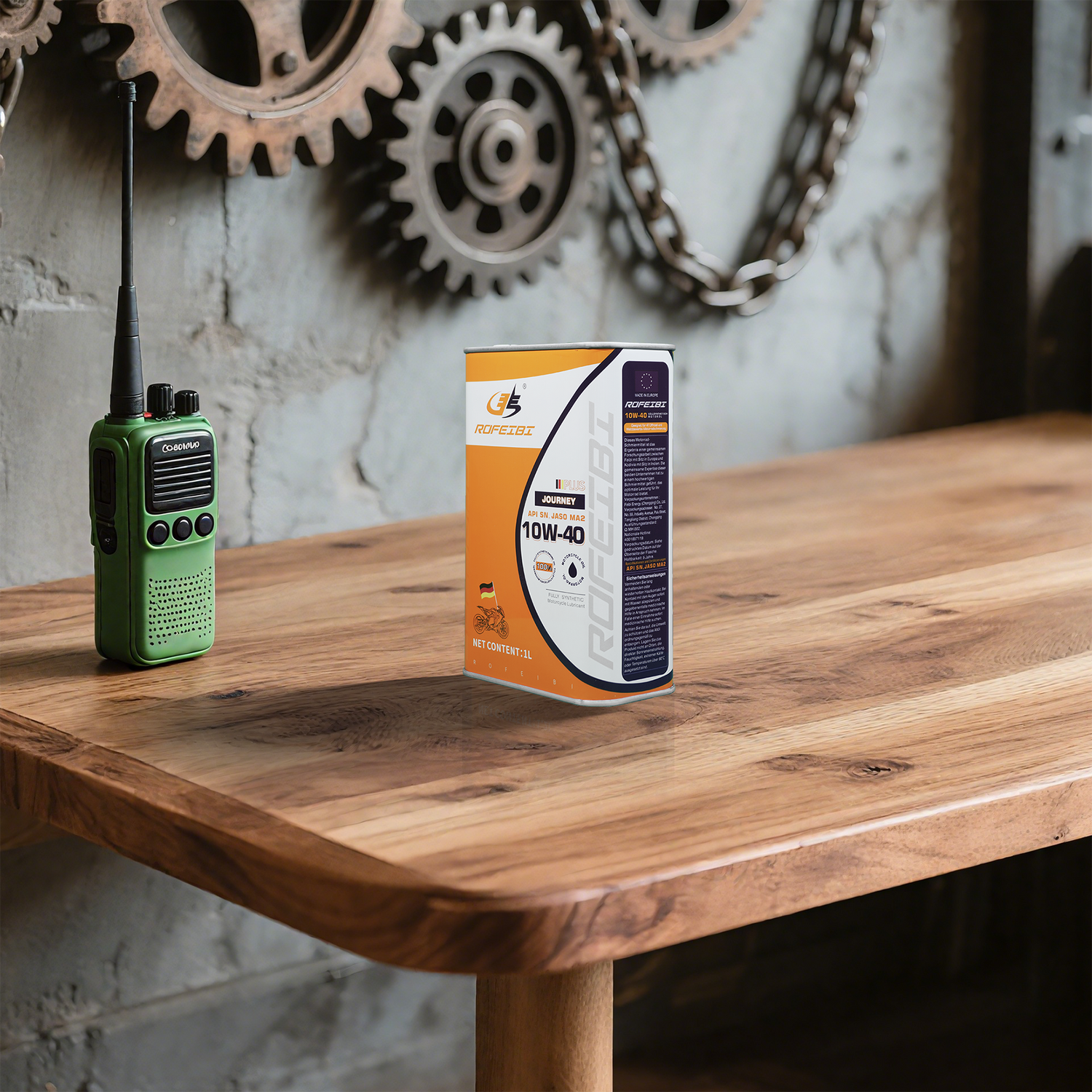 Feibi Journey PLUS Full Synthetic Motorcycle Engine Lubricant SN MA2 10W-40