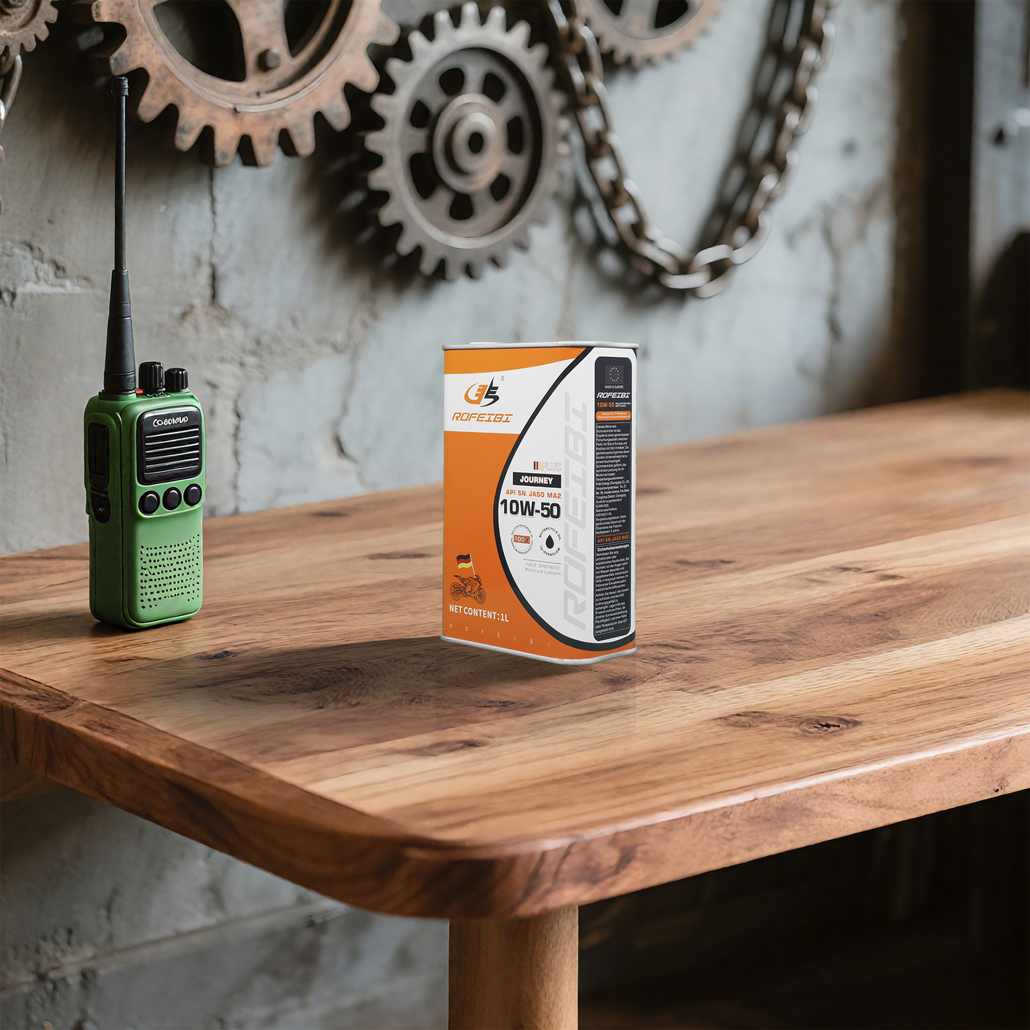 Feibi Journey PLUS Full Synthetic Motorcycle Engine Lubricant SN MA2 10W-50