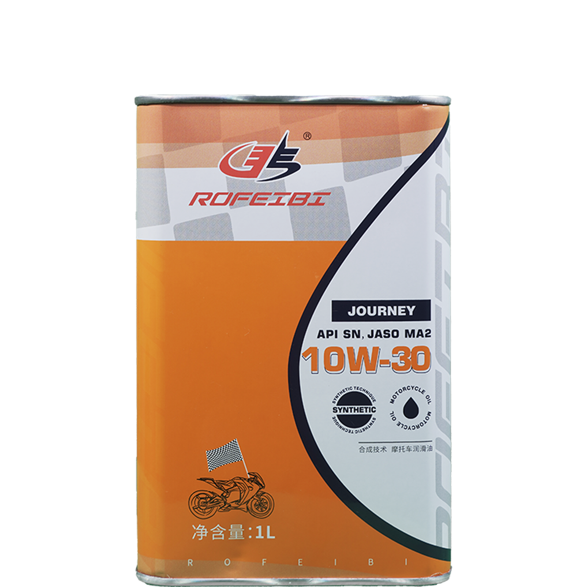 FEIBI JOURNEY  Synthetic Motorcycle Oil SN MA2 10W-30