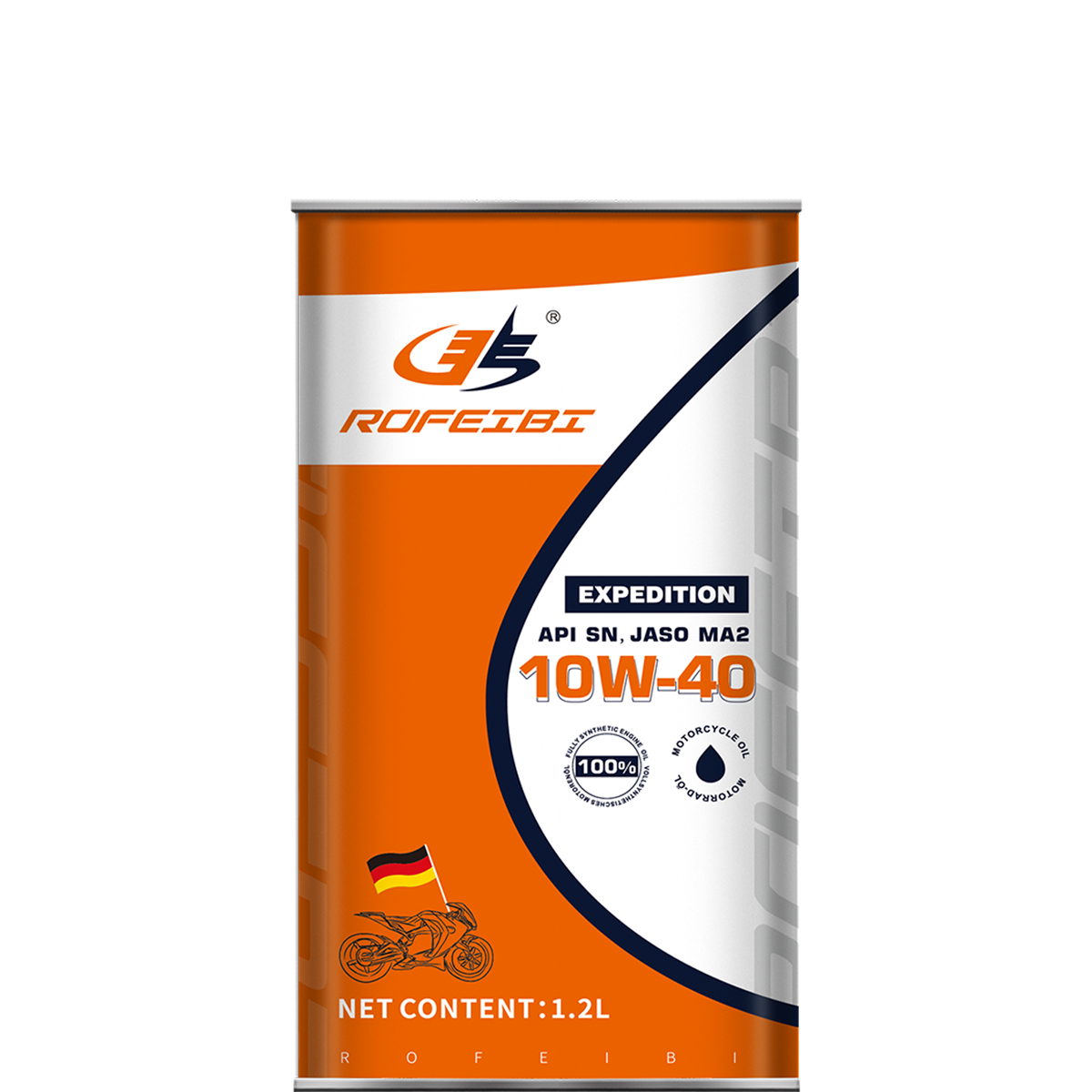 FEIBI EXPEDITION  Fully Synthetic Motorcycle Oil SN MA2 10W-40 1.2L