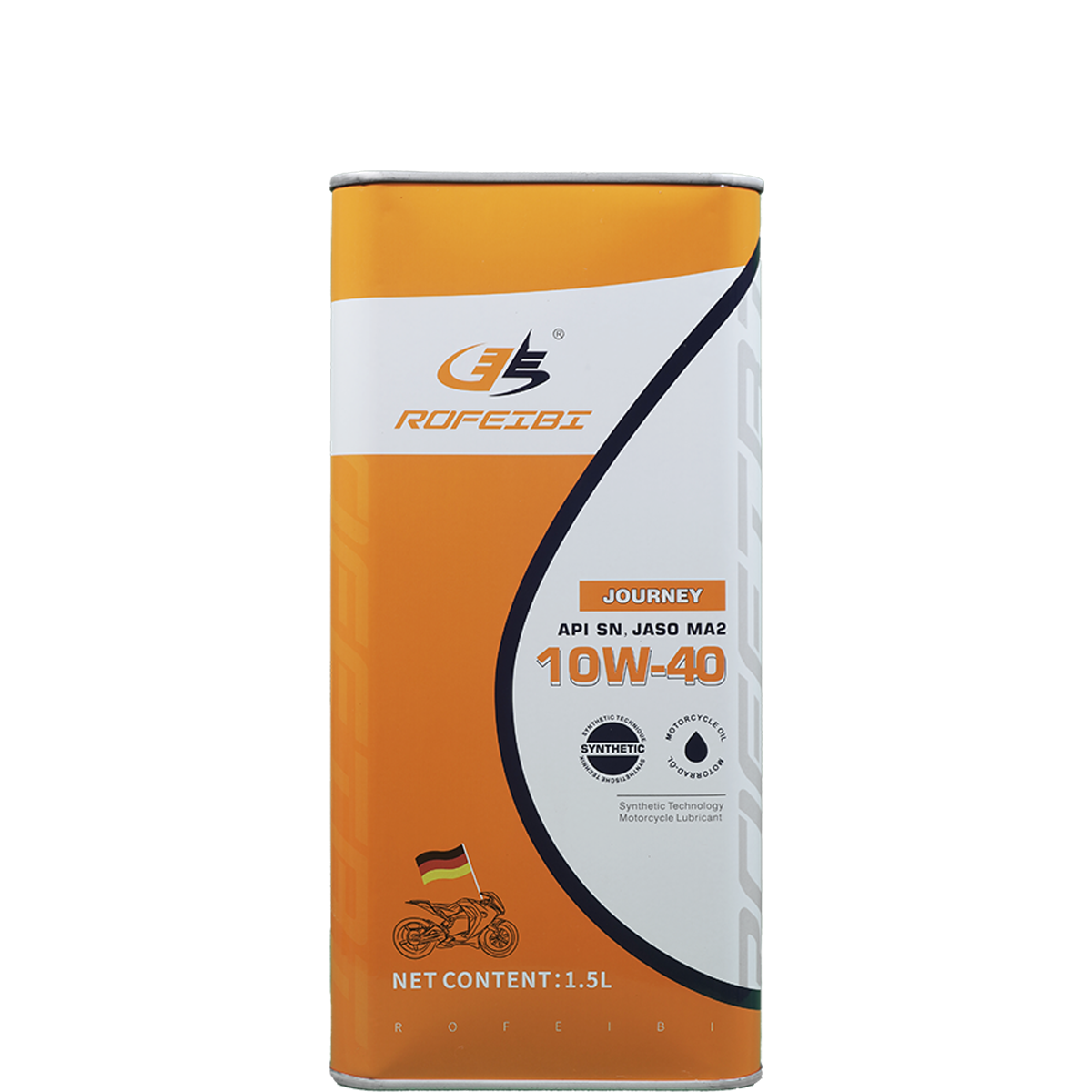FEIBI JOURNEY Synthetic Motorcycle Oil SN MA2 10W-40 1.5L