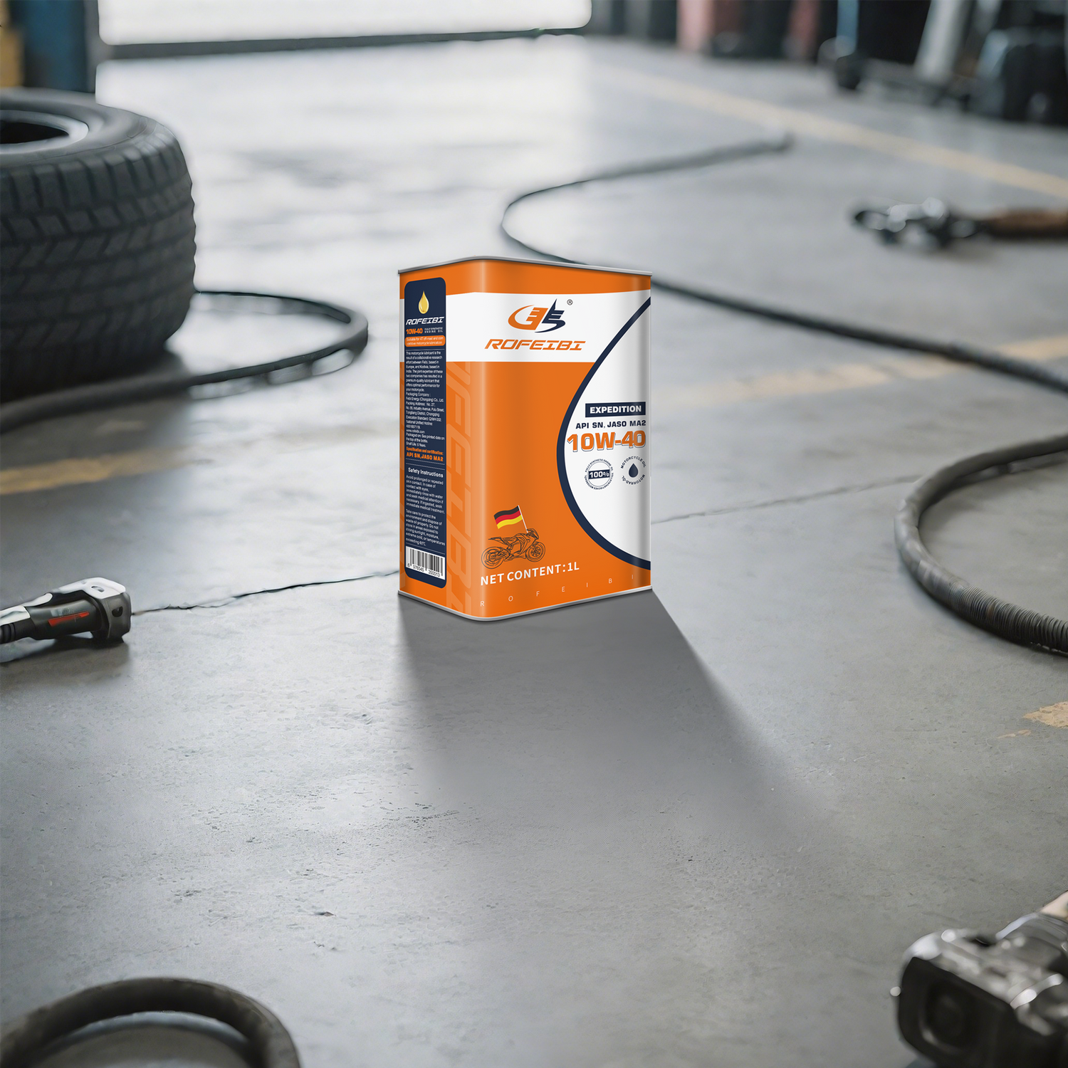 FEIBI EXPEDITION  Fully Synthetic Motorcycle Oil SN MA2 10W-40