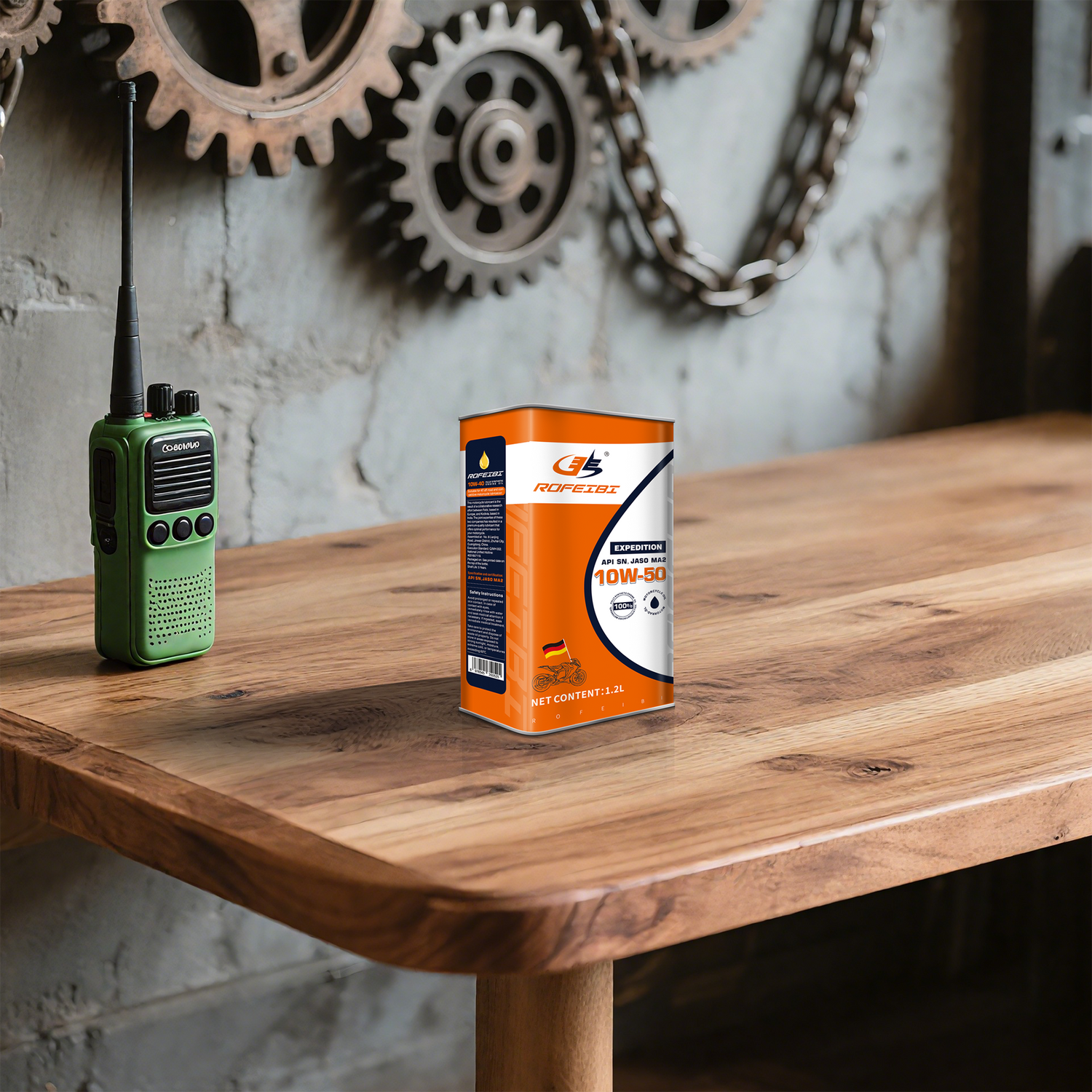 FEIBI EXPEDITION  Fully Synthetic Motorcycle Oil SN MA2 10W-50 1.2L