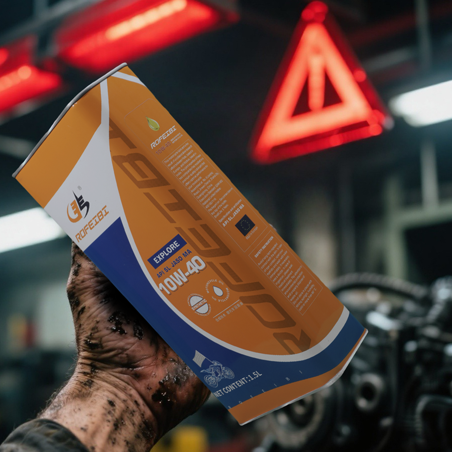 FEIBI Explore   Synthetic  Motor  Oil SL 10W40 1.5L