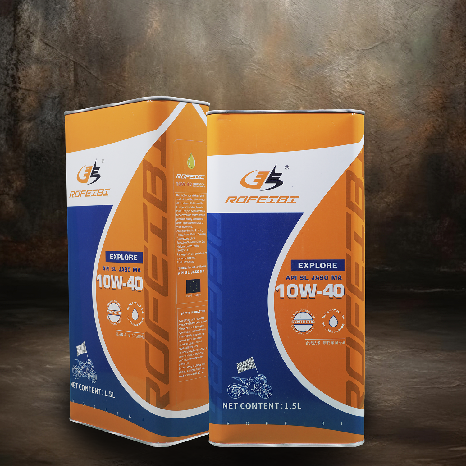 FEIBI Explore   Synthetic  Motor  Oil SL 10W40 1.5L