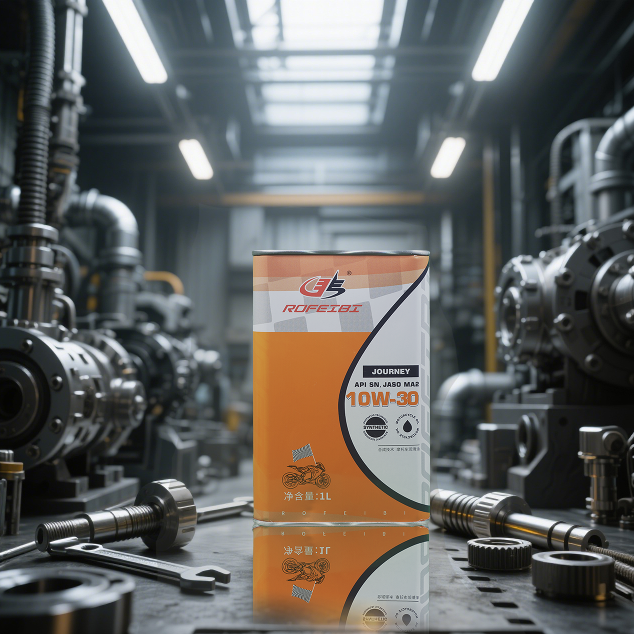 FEIBI JOURNEY  Synthetic Motorcycle Oil SN MA2 10W-30