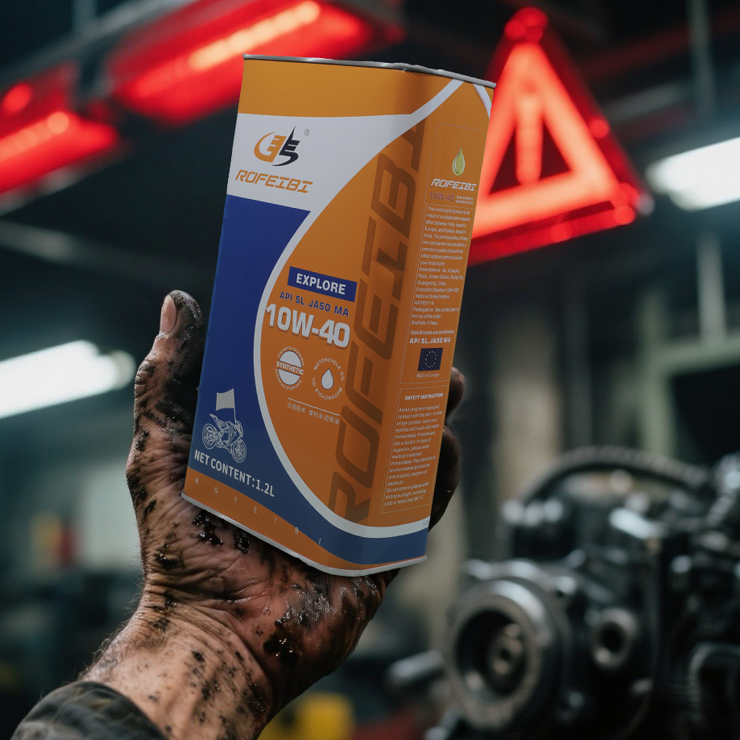 FEIBI Explore   Synthetic  Motor  Oil SL 10W40 1.2L