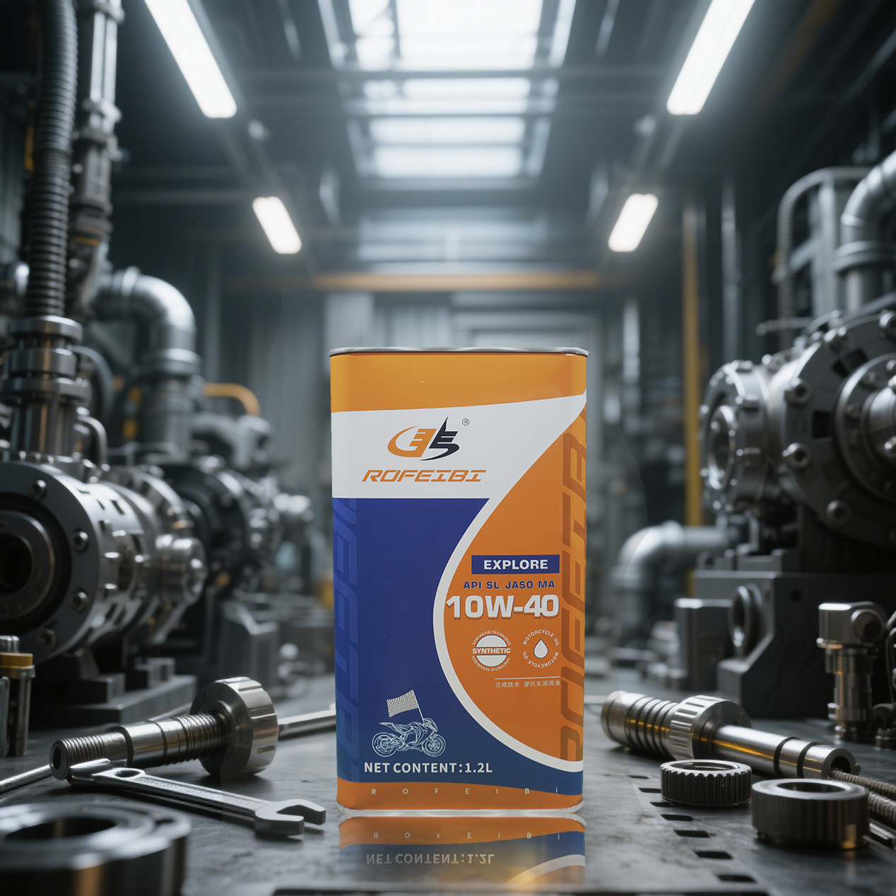 FEIBI Explore   Synthetic  Motor  Oil SL 10W40 1.2L
