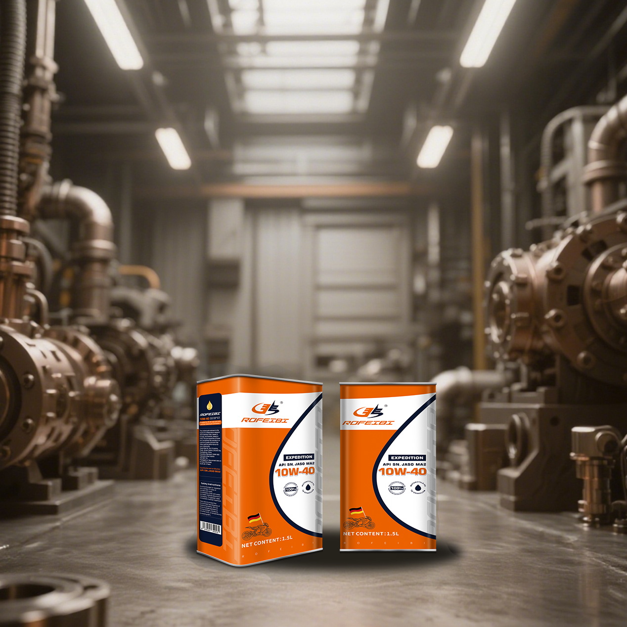 FEIBI EXPEDITION   Fully Synthetic Motorcycle Oil SN MA2 10W-40 1.5L