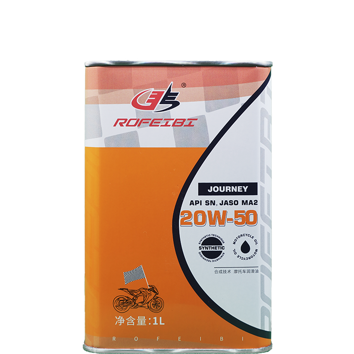 FEIBI JOURNEY Synthetic Motorcycle Oil SN MA2 20W-50