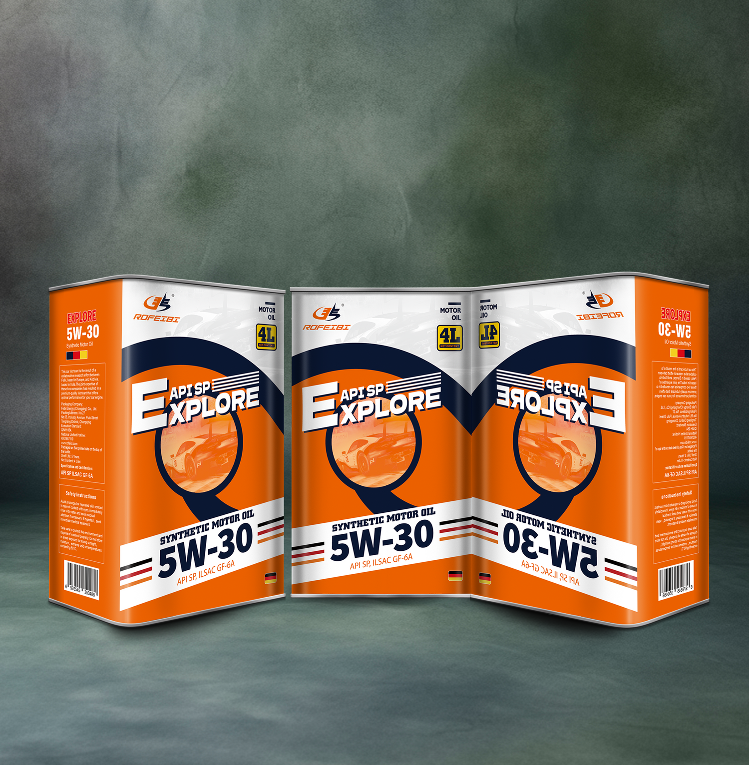 EXPLORE synthetic engine oil SP/GF-6A 5W-30  4L