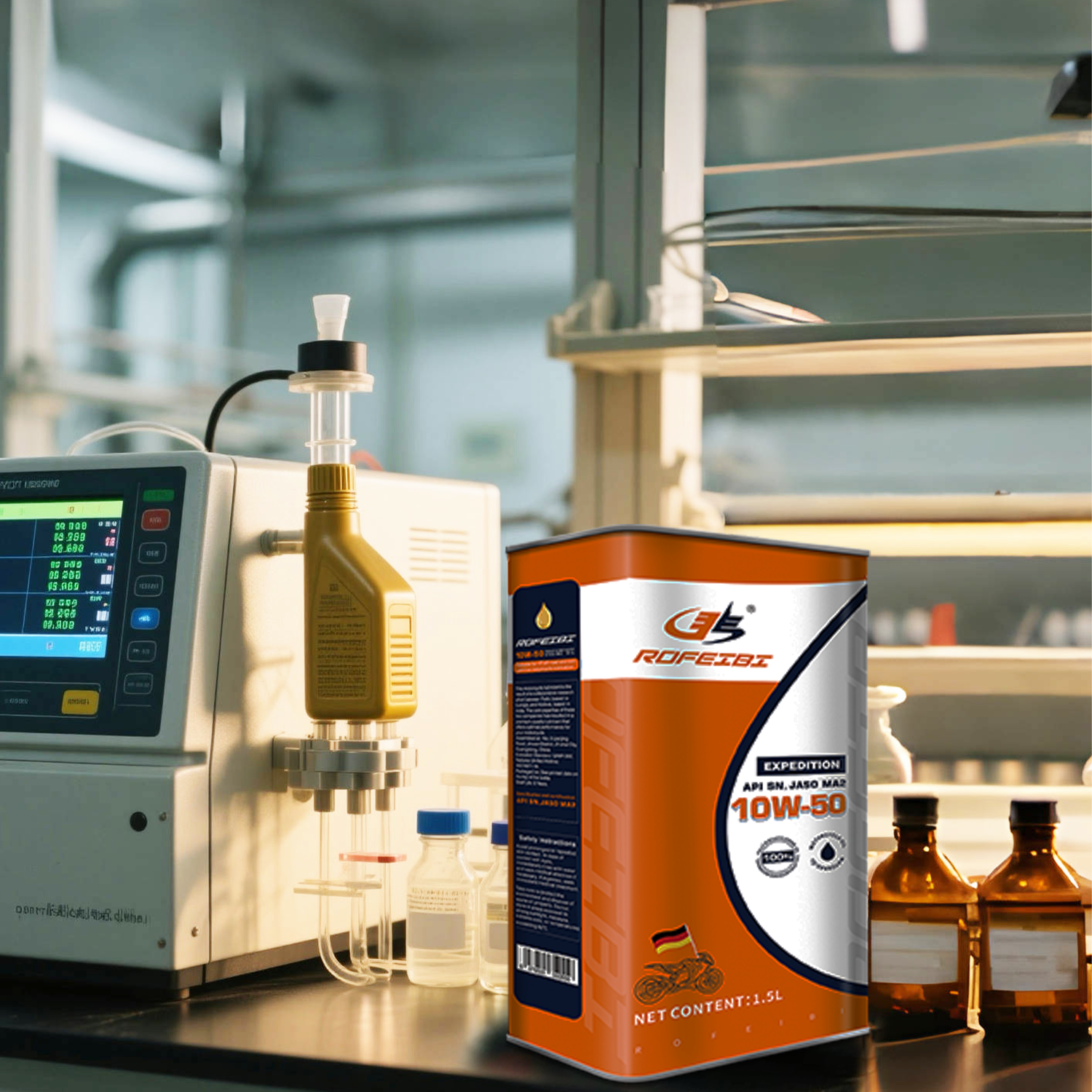 FEIBI EXPEDITION   Fully Synthetic Motorcycle Oil SN MA2 10W-50 1.5L